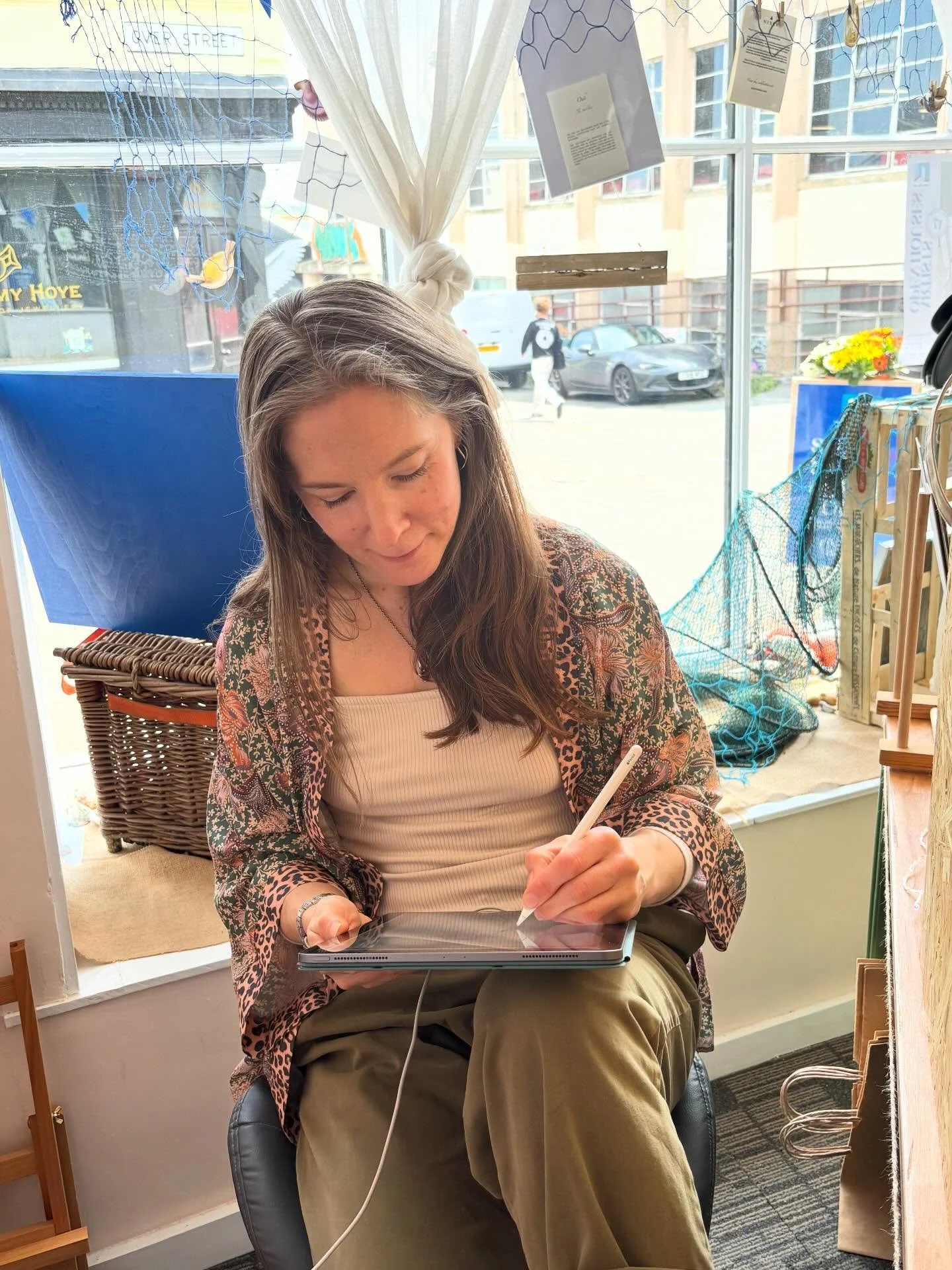 The in-between times during @artistsopenhouses 🎨

I&rsquo;m taking the opportunities to work on my oracle deck during the quiet times in the studio.✨

The ether cards are calling me today 🌀

#thegreatmystery #ether #artistatwork #feminineenergy