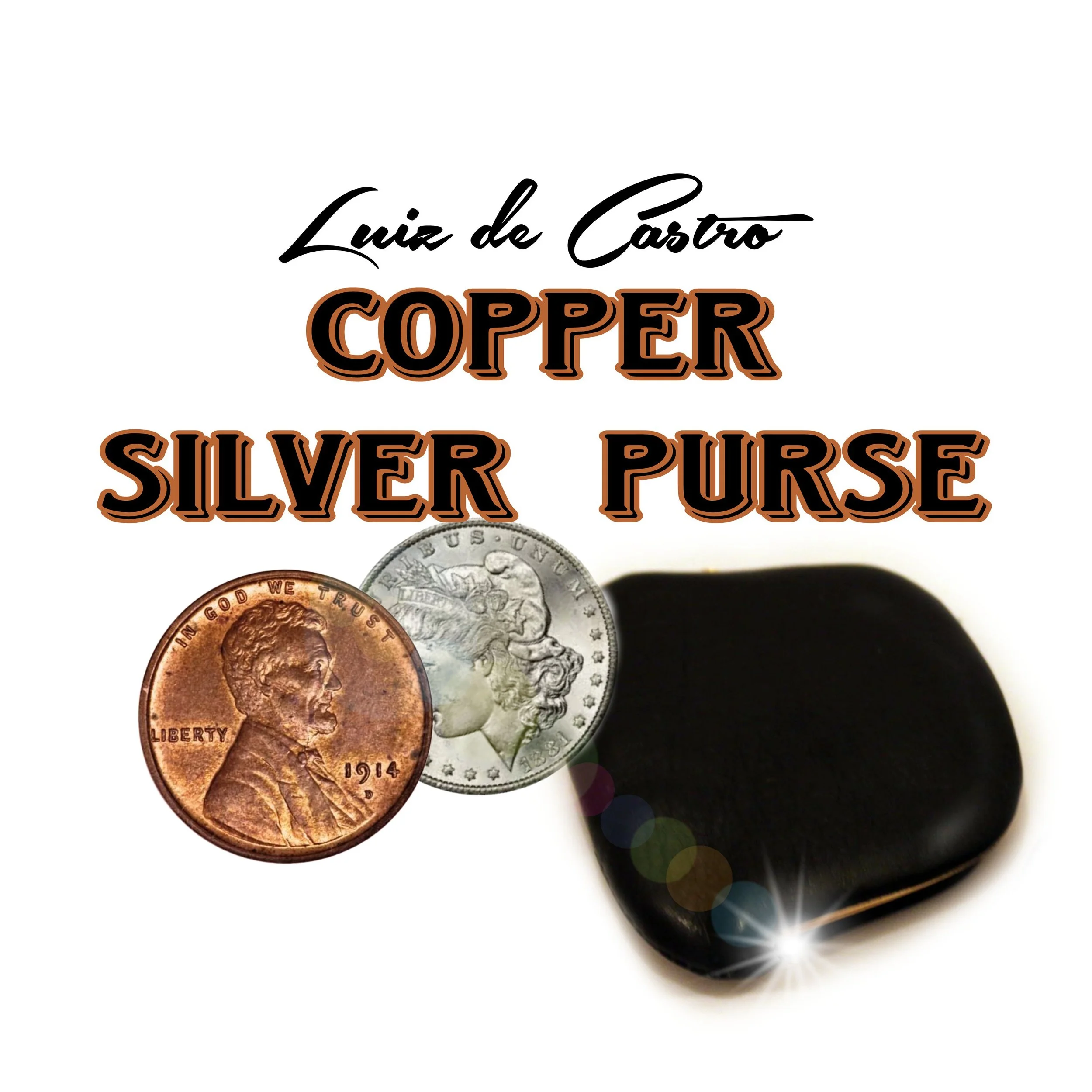 Copper Silver Purse
