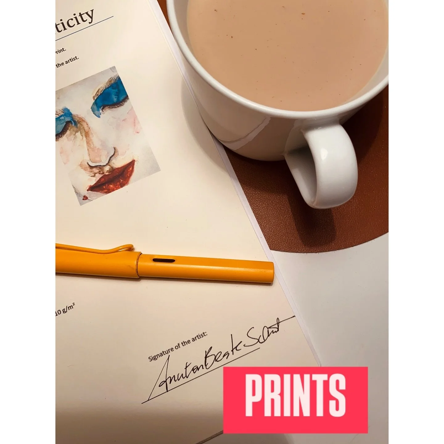 Hurray, FLOATING is signed, personalized and packed. The Fine Art Prints are going out by Monday ❤️
.
.
.

#prints #fineartprints #floating #art #portrait #contemporaryart #women #workonpaper #signed