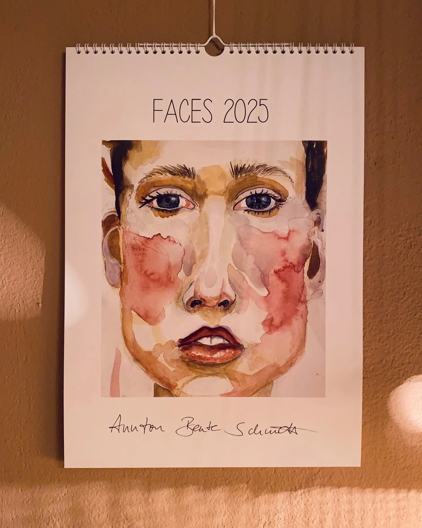 FACES 2025 is out.

I hope this calendar, once again, might bring you some inspiration and even a little empowerment for the upcoming year.

As my year will be ending with an unexpected move, and all that comes with it, I had to decide orders can onl