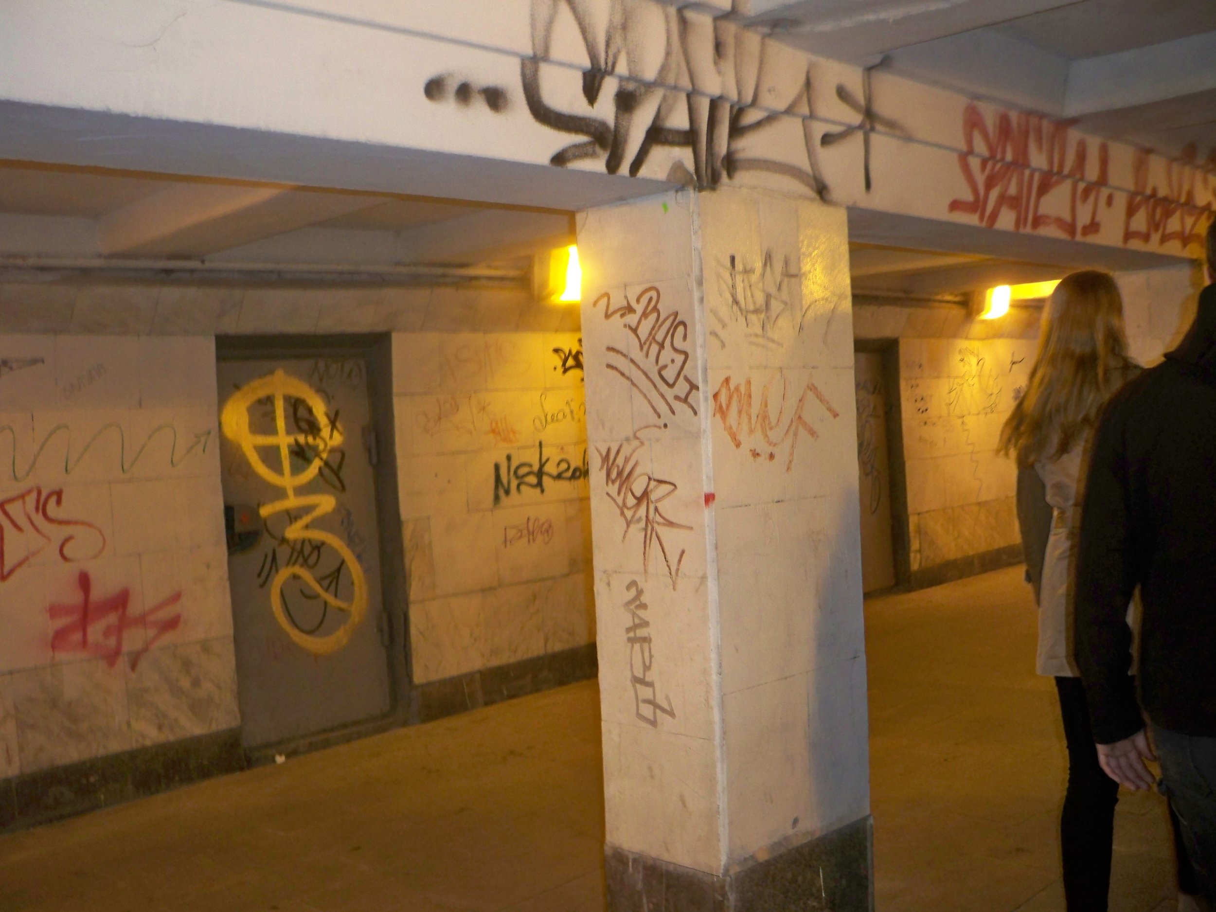 Disclaimer: I don't know what any of this graffiti says. My apologies if you can read Russian graffiti and it's inappropriate. 