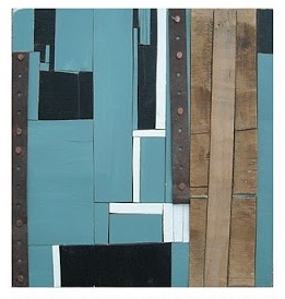 Joshua Willis, "Joint," Wood, Metal, Acrylic, 2007, Private Collection
