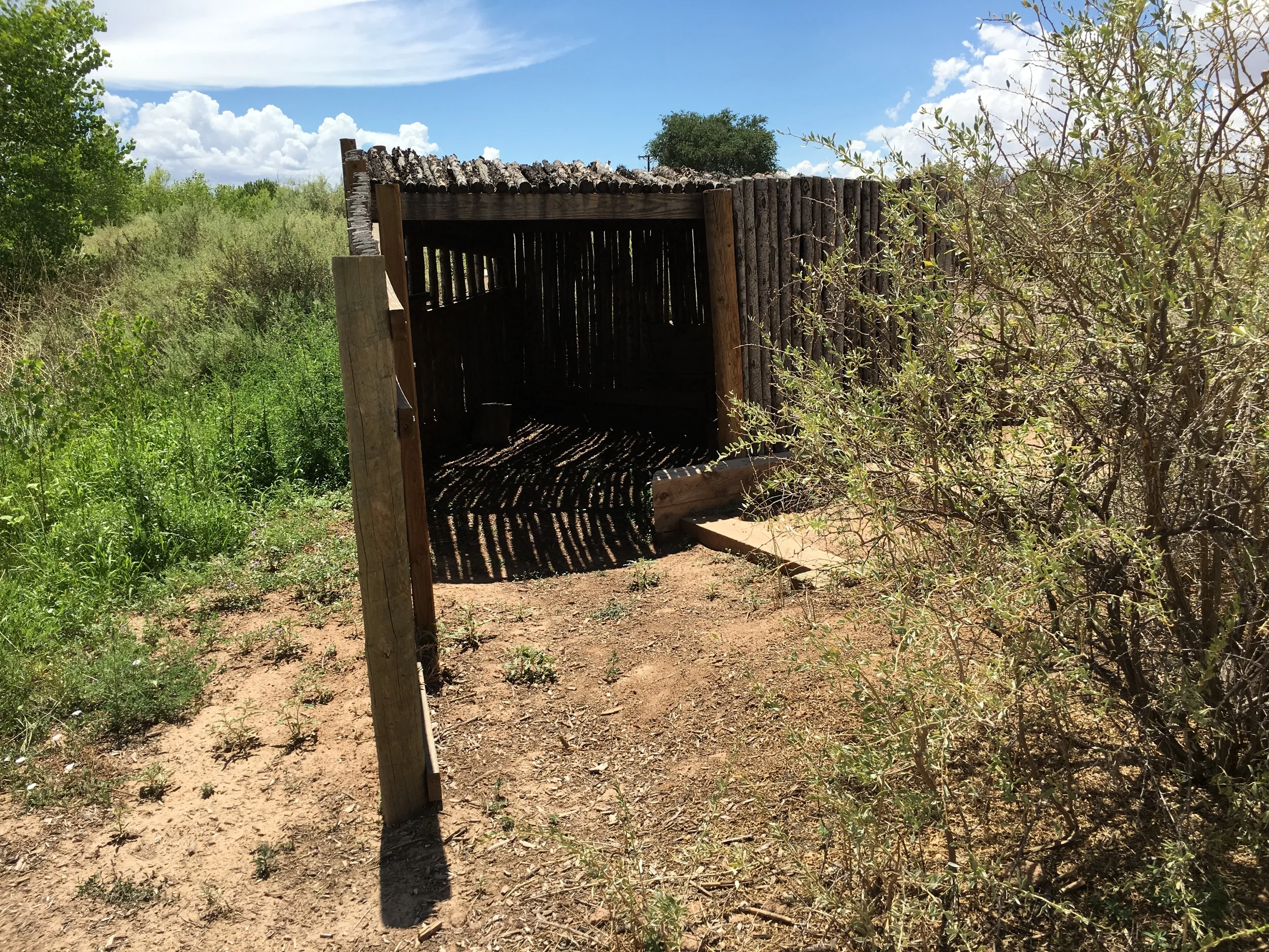 Willis, Joshua, "Wildlife Blind," Open Space, City of Albuquerque, NM