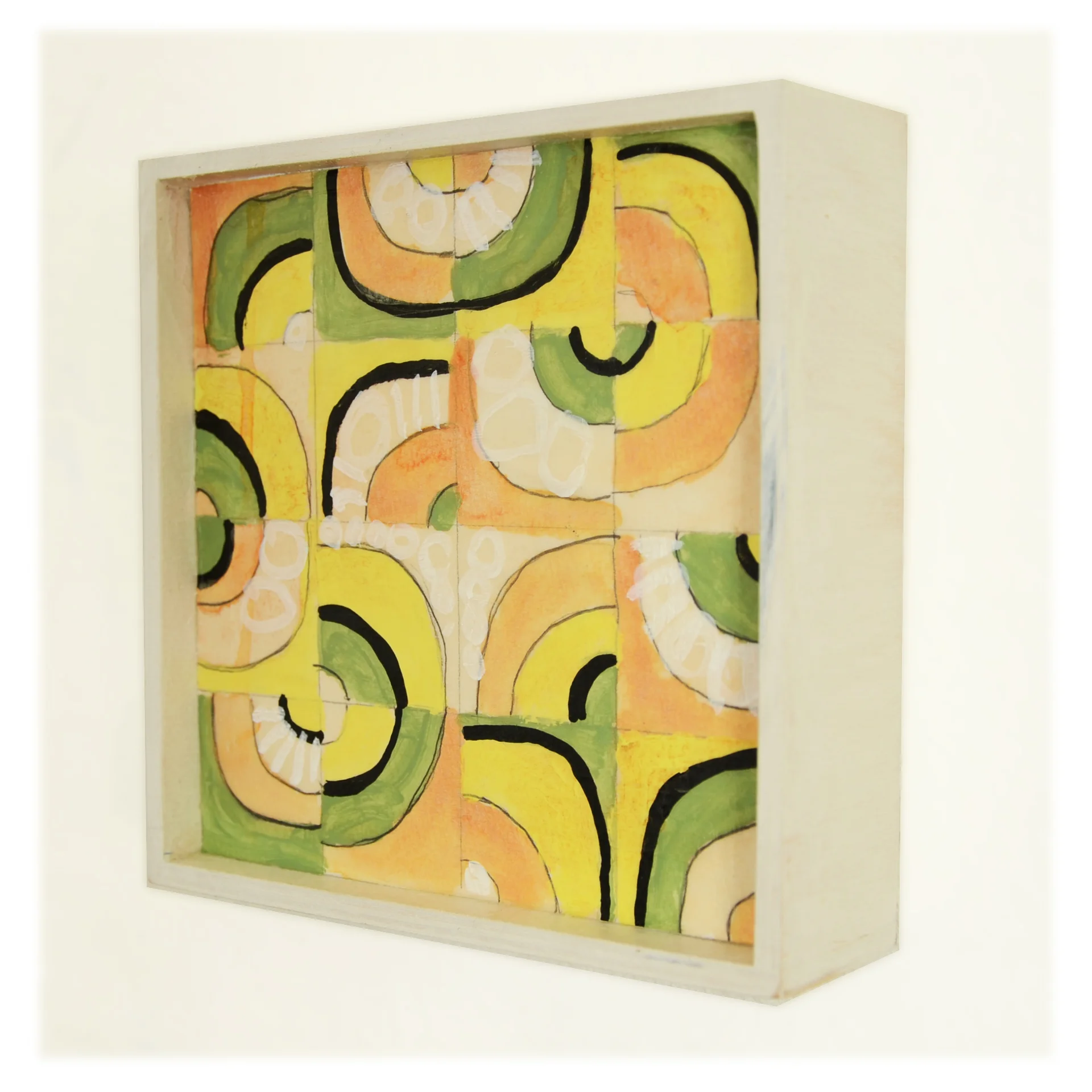 Willis, Joshua, "Quarter Turns," 6"x 6", 2016