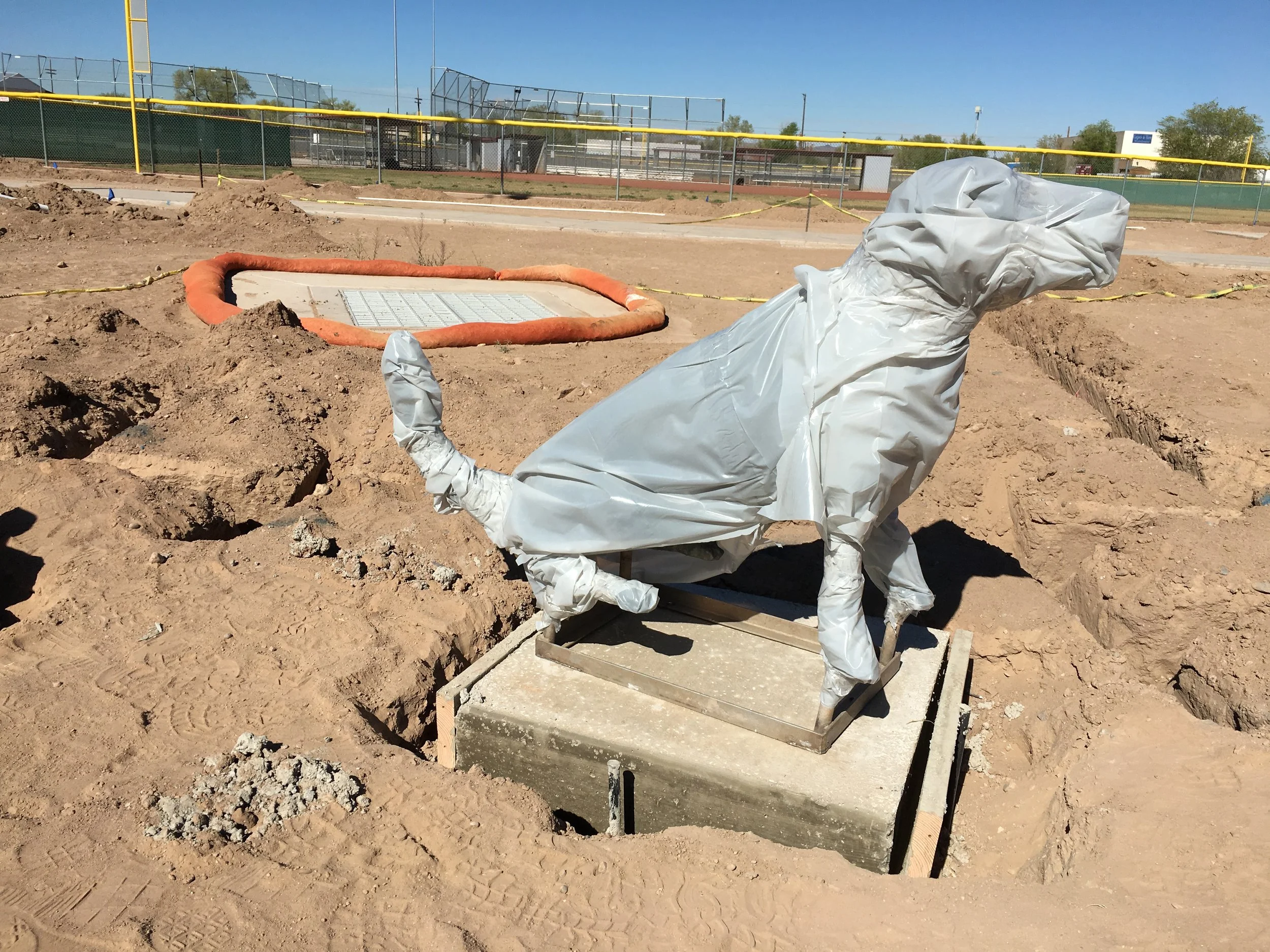 Warpped Form, 2017, Bernalillo County Facility