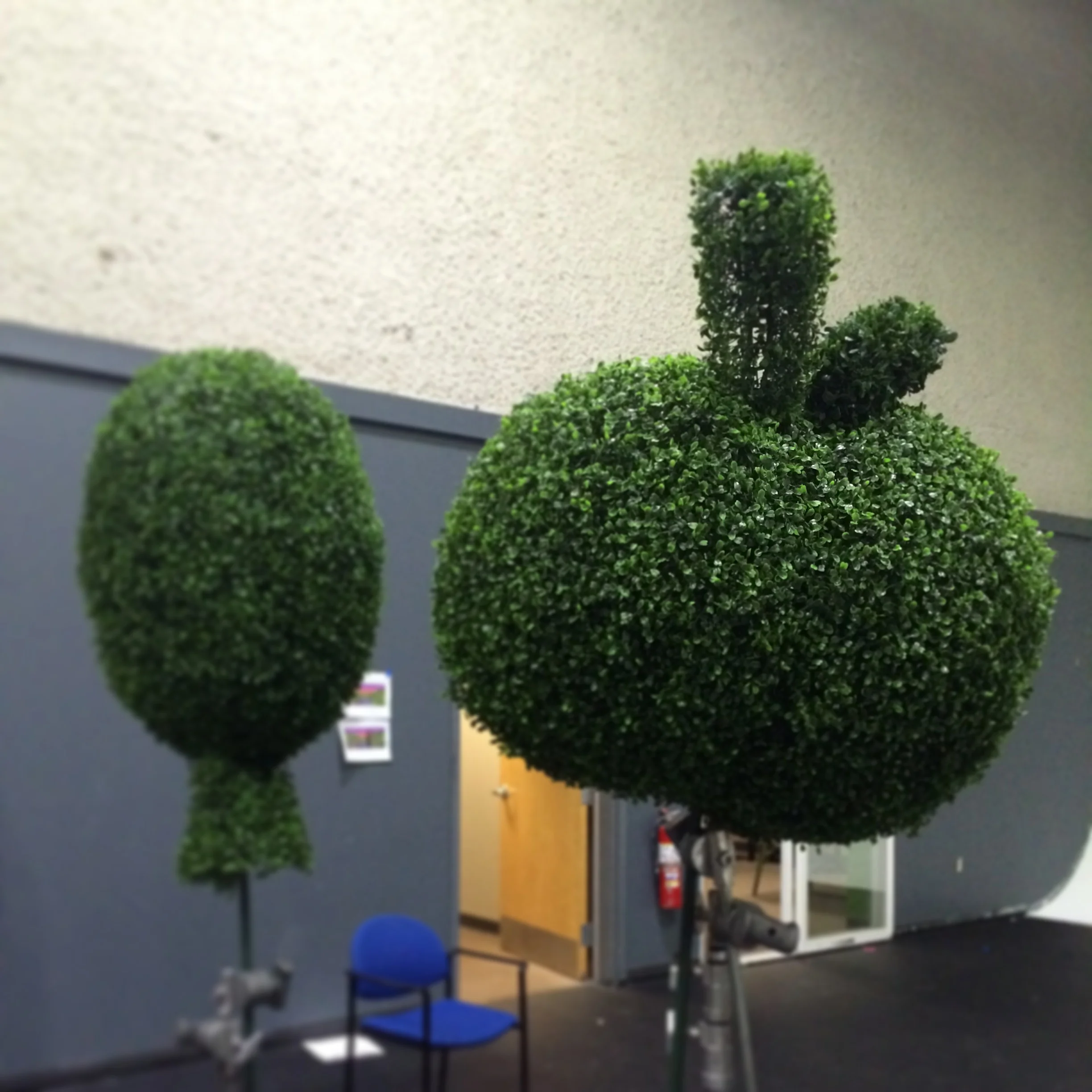  Custom Boxwood Topiary Fabrication, Hasbro Commercial 