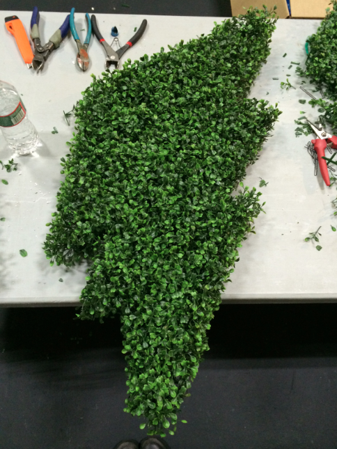  Custom Boxwood Topiary Fabrication, Hasbro Commercial 