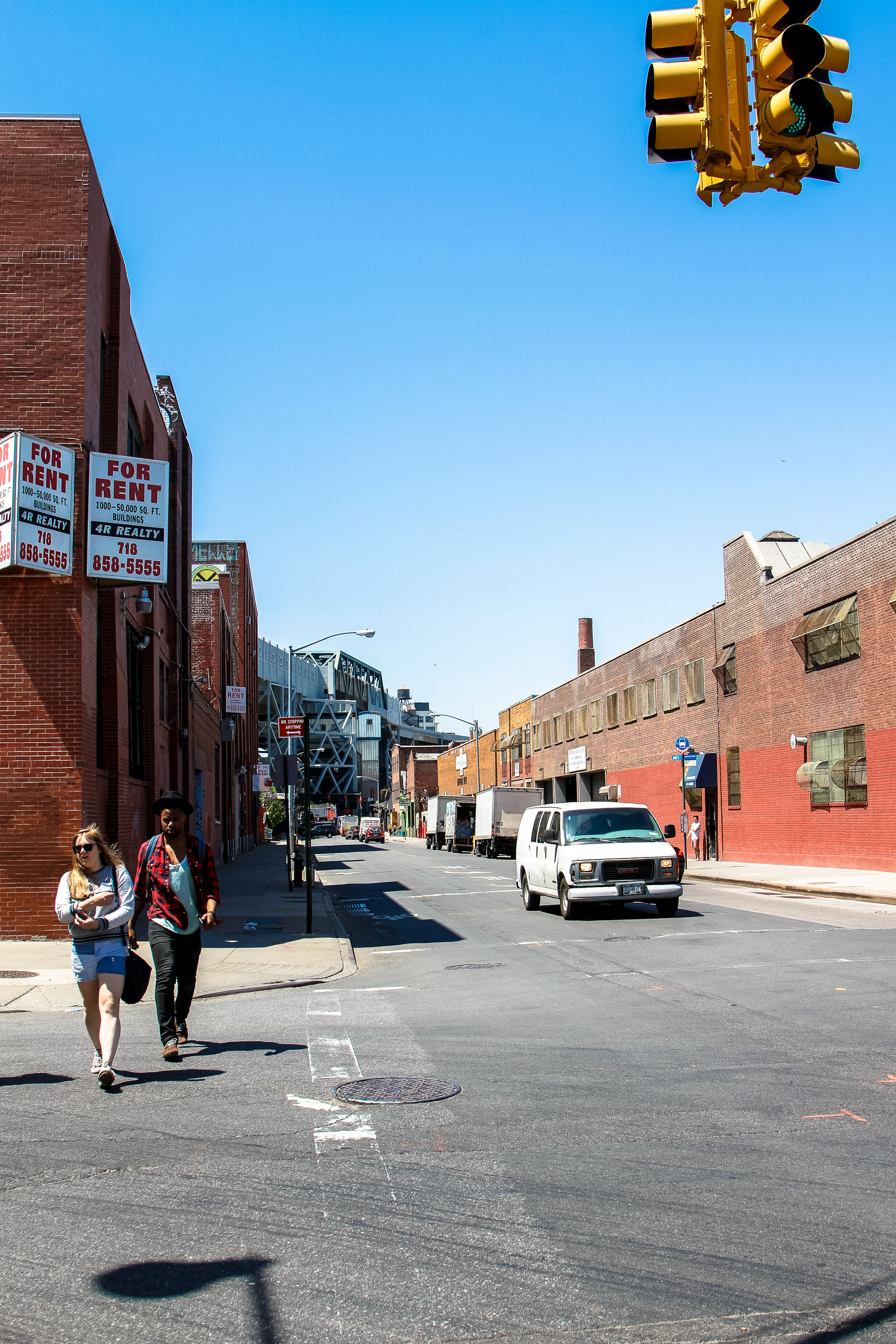 The Kentile Floors sign used to set atop the building in the right-hand side of the picture.