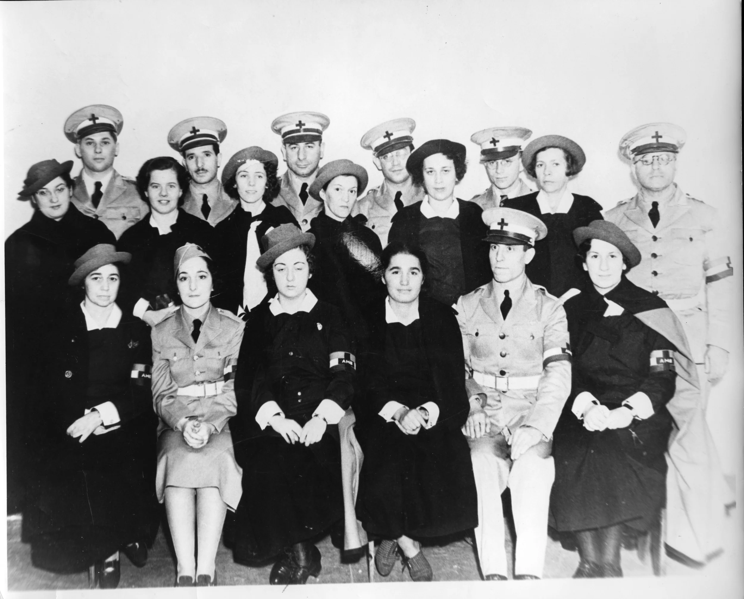 Volunteers of the American Medical Bureau (AMB), from the Frances S. Patai Collection at New York University