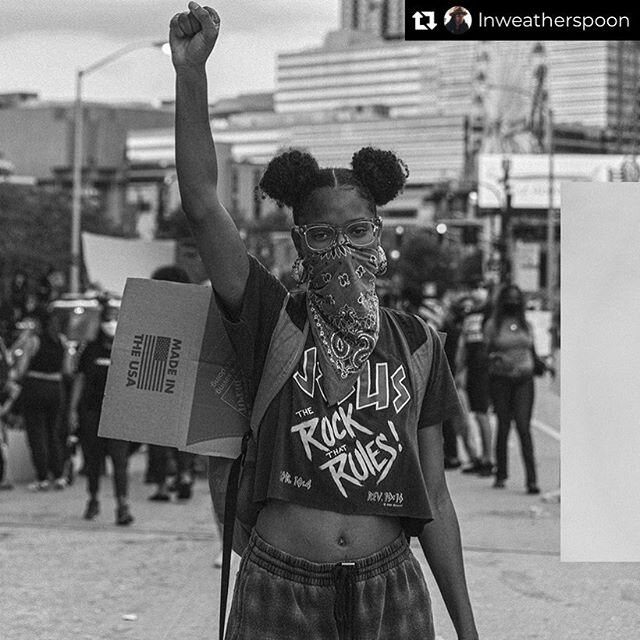 Listen to @lnweatherspoon: Atlanta. May 29, 2020. A city wrapped in the cloth of the South&rsquo;s most treacherous moments. It&rsquo;s not the 50s or 60s. This is today. Black folks are tired. Tired of a system that continuously brings us to our kne