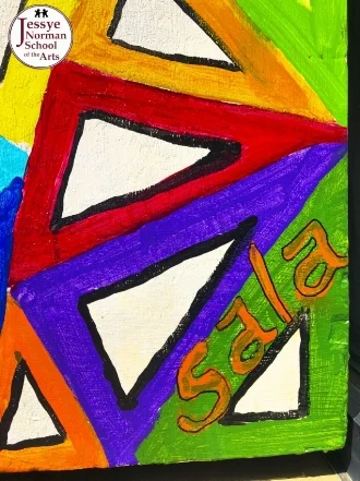 Painted Piano by audrey "Sala adenike" jeter-allen