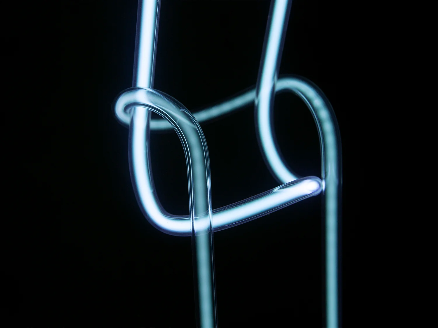 Untitled (Leapfrog), 2017 (Detail) Neon Tubing