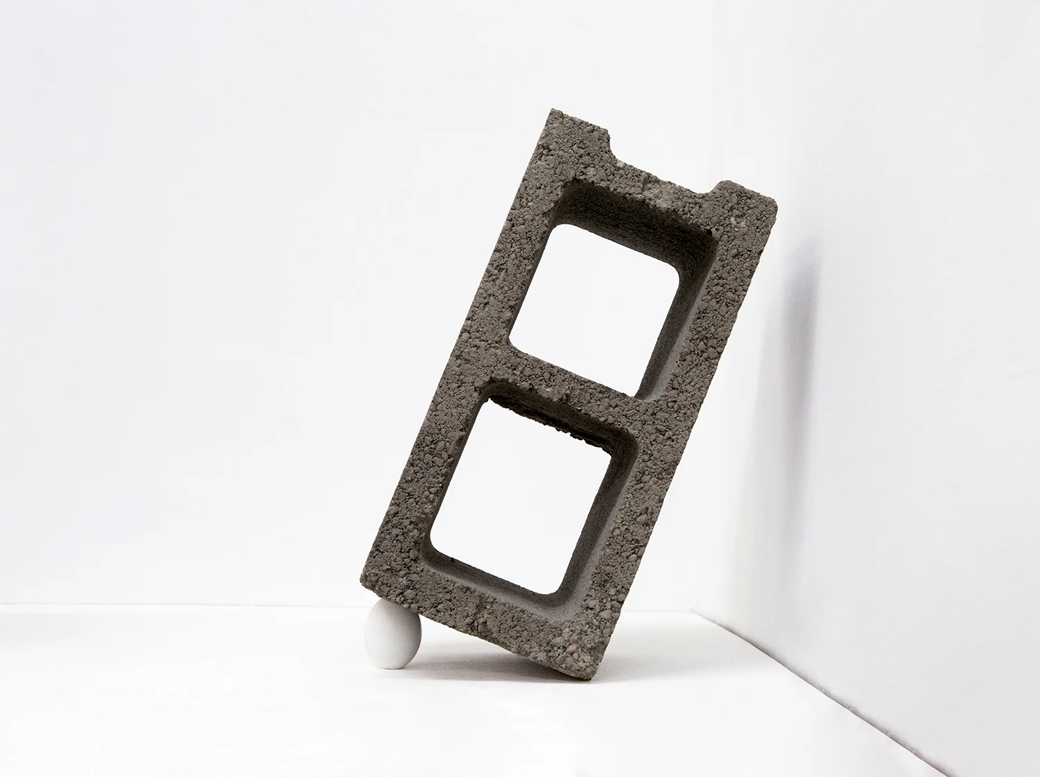 Trap, 2016 Concrete, Egg Shell