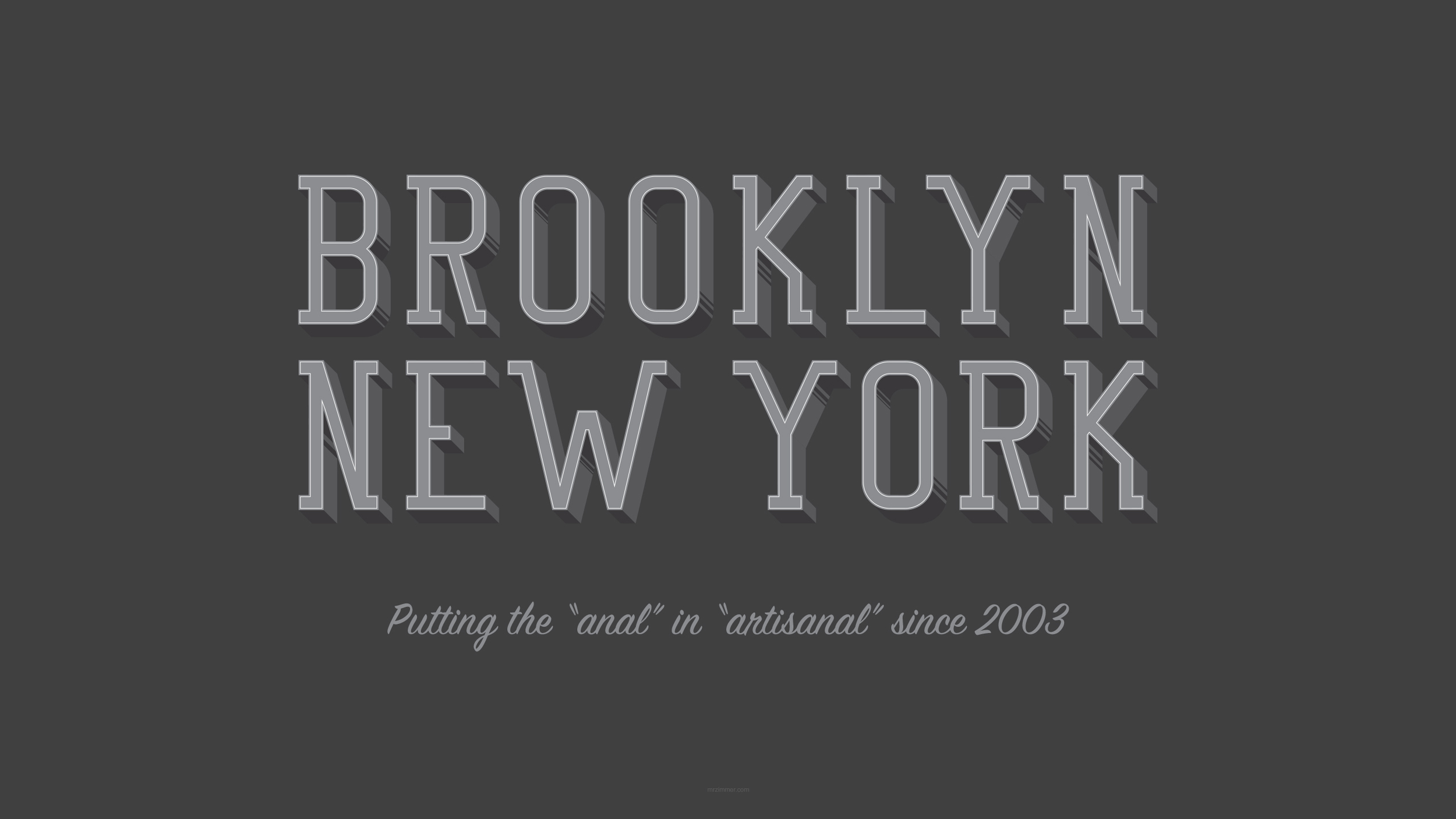 I miss the old pre-twee Brooklyn. Celebrate our collective loss with a free desktop pattern! Download Jpg