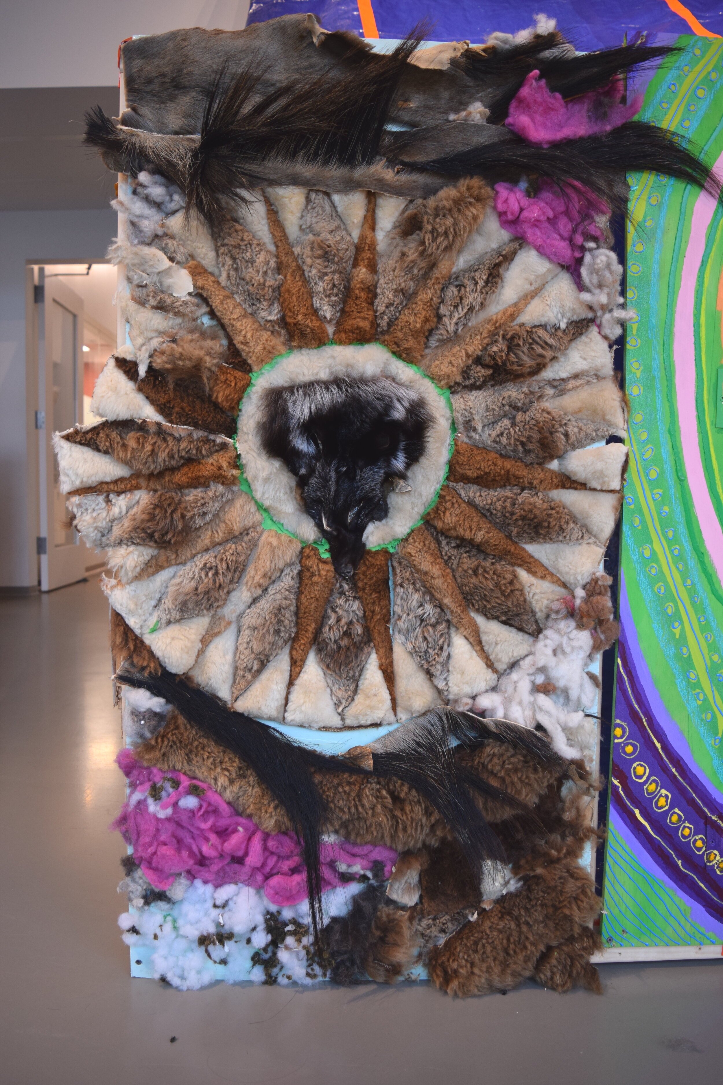 Dreams, Memories, and Déjà vu (Detail of Hair Mandala)