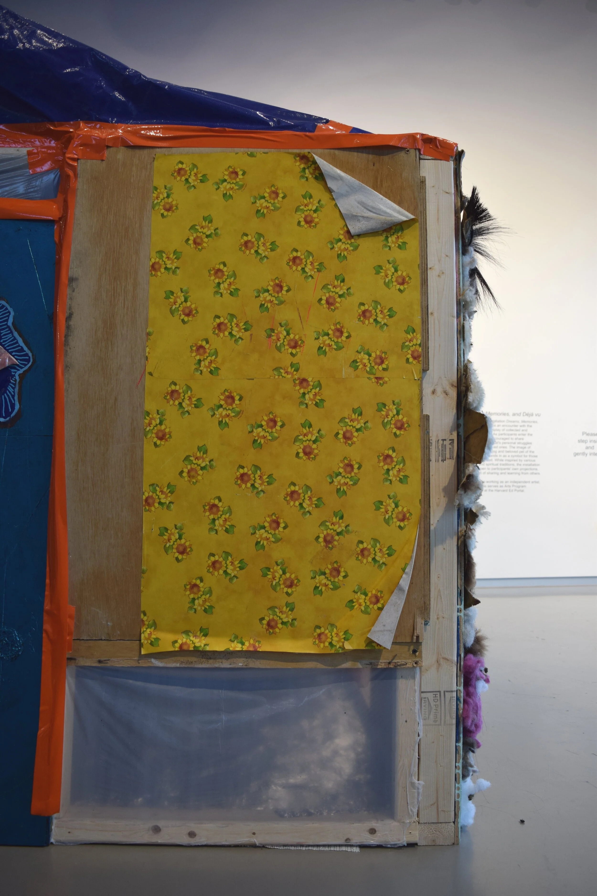 Dreams, Memories, and Déjà vu (Detail of Corner Panel)