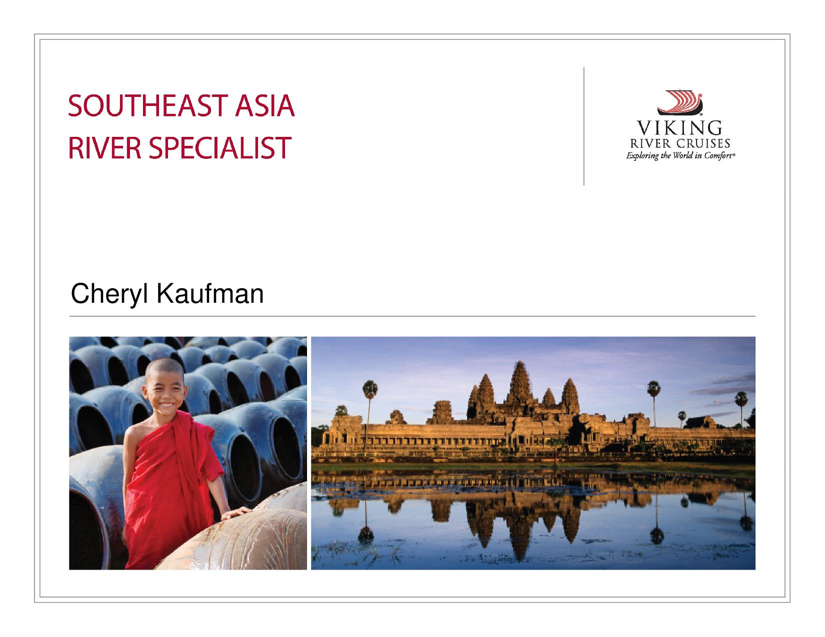 Viking Southeast Asia River Specialist