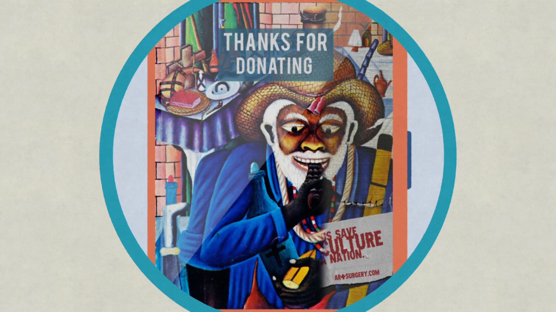 Haitian art healing slowly after credit card donations.