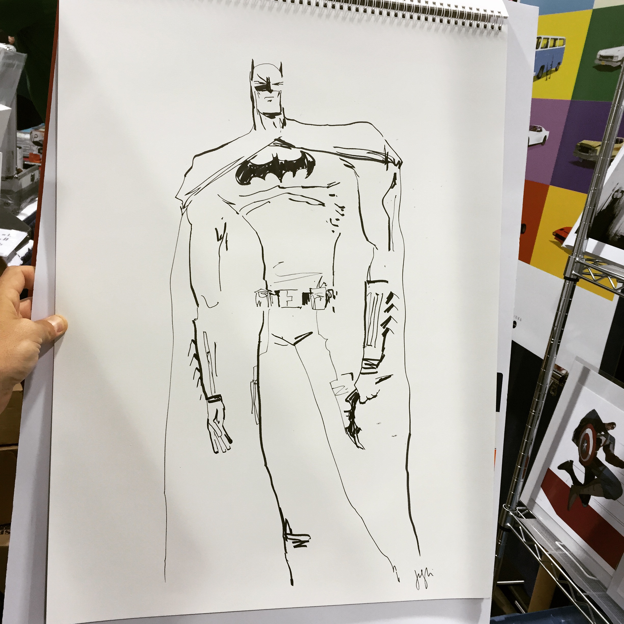  WONDERCON 2015 Commissions | I boothed in the Artist Alley of Wondercon for the third straight year and decided to up the ante in the commission game. I brought along with me an 18" x 24" sketchbook and was overwhelmed at the response and interest! 