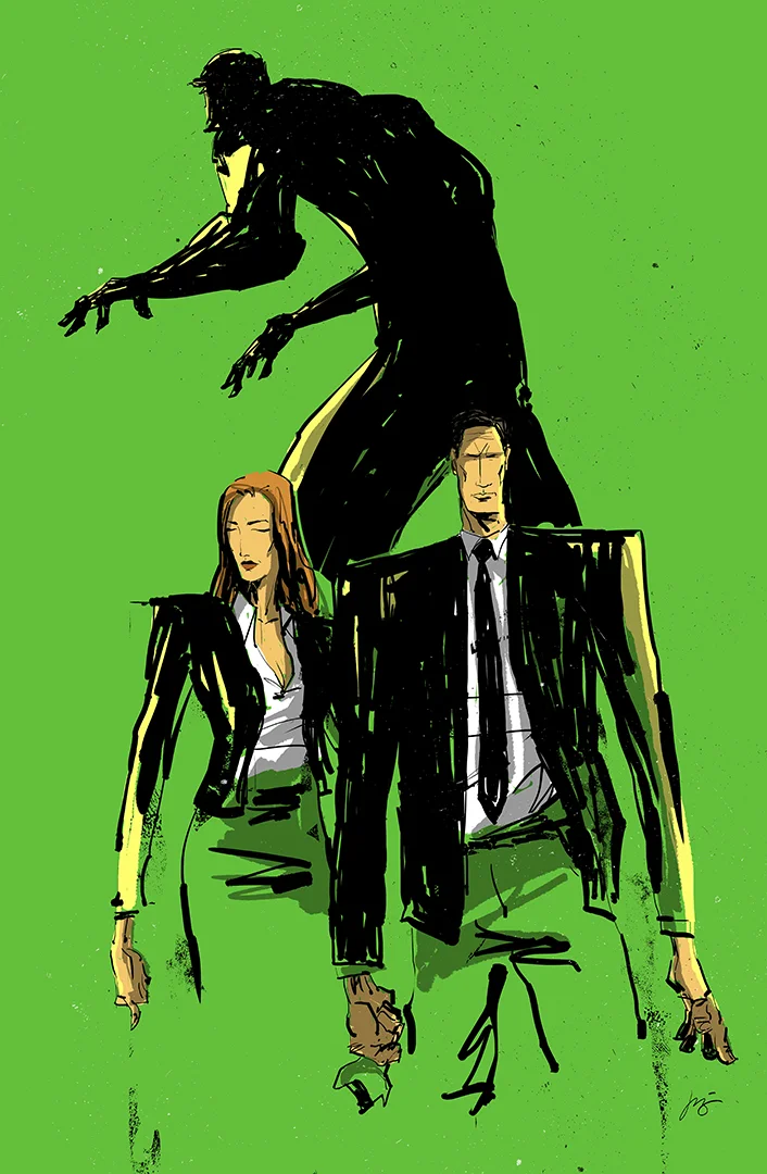  Inspired by 'Mulder and Scully Meet the Were-Wolf' Episode 