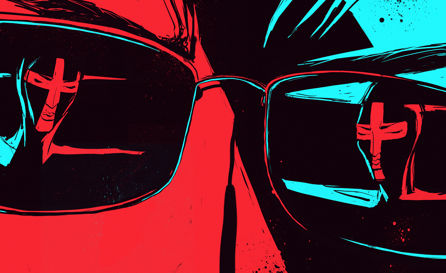 OFFICER DOWNE Intro Sequence | Illustration and Design