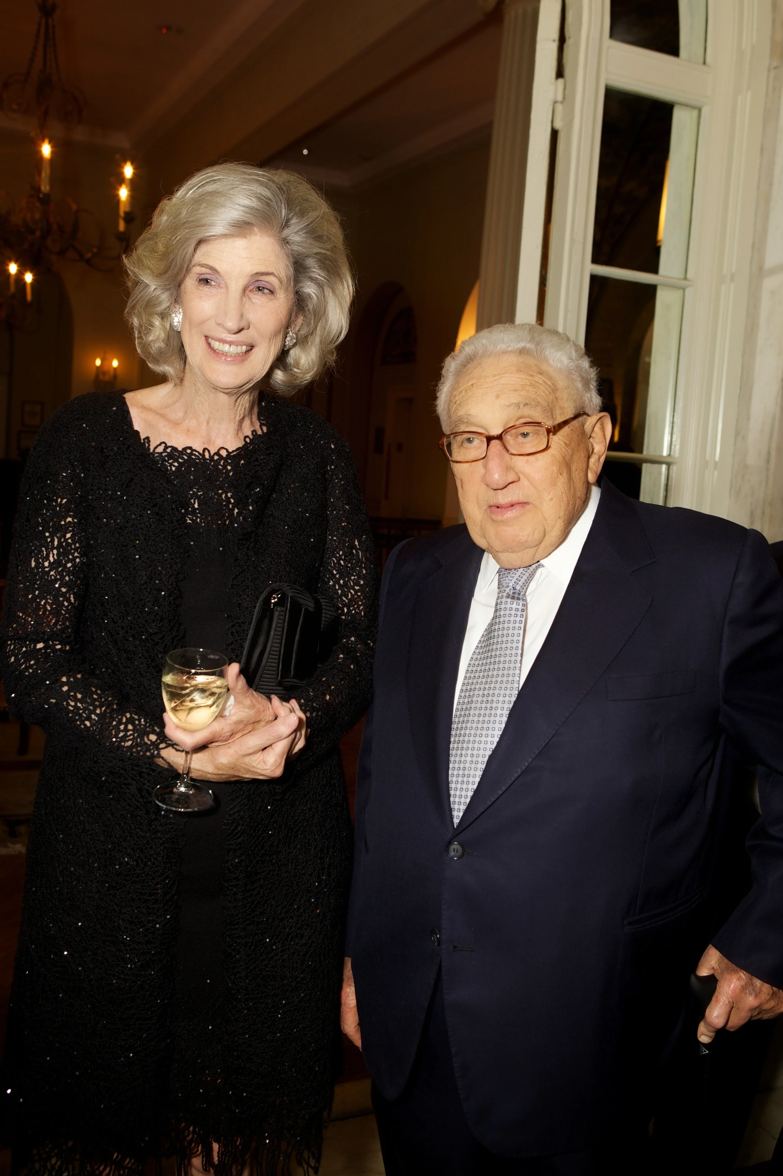 Nancy & Henry Kissinger 