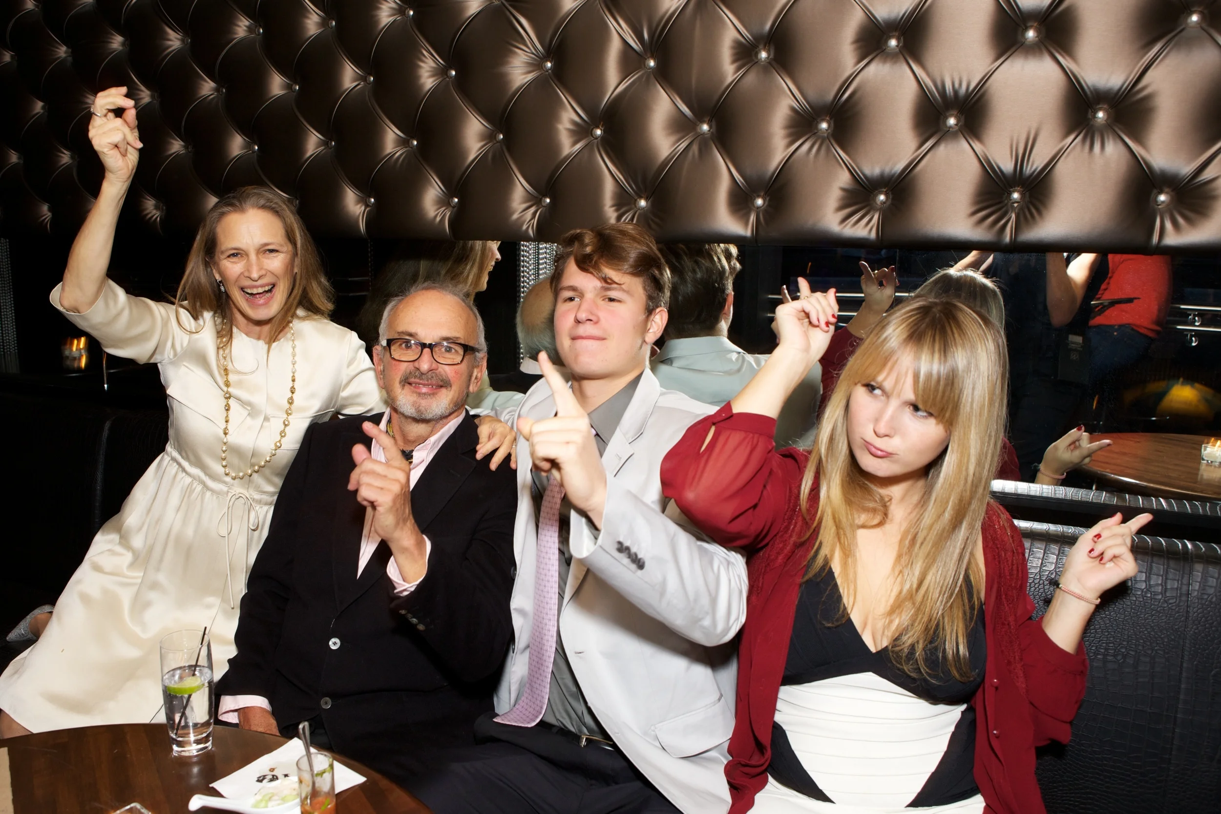 Grethe, Arthur, Ansel & Sophie Elgort