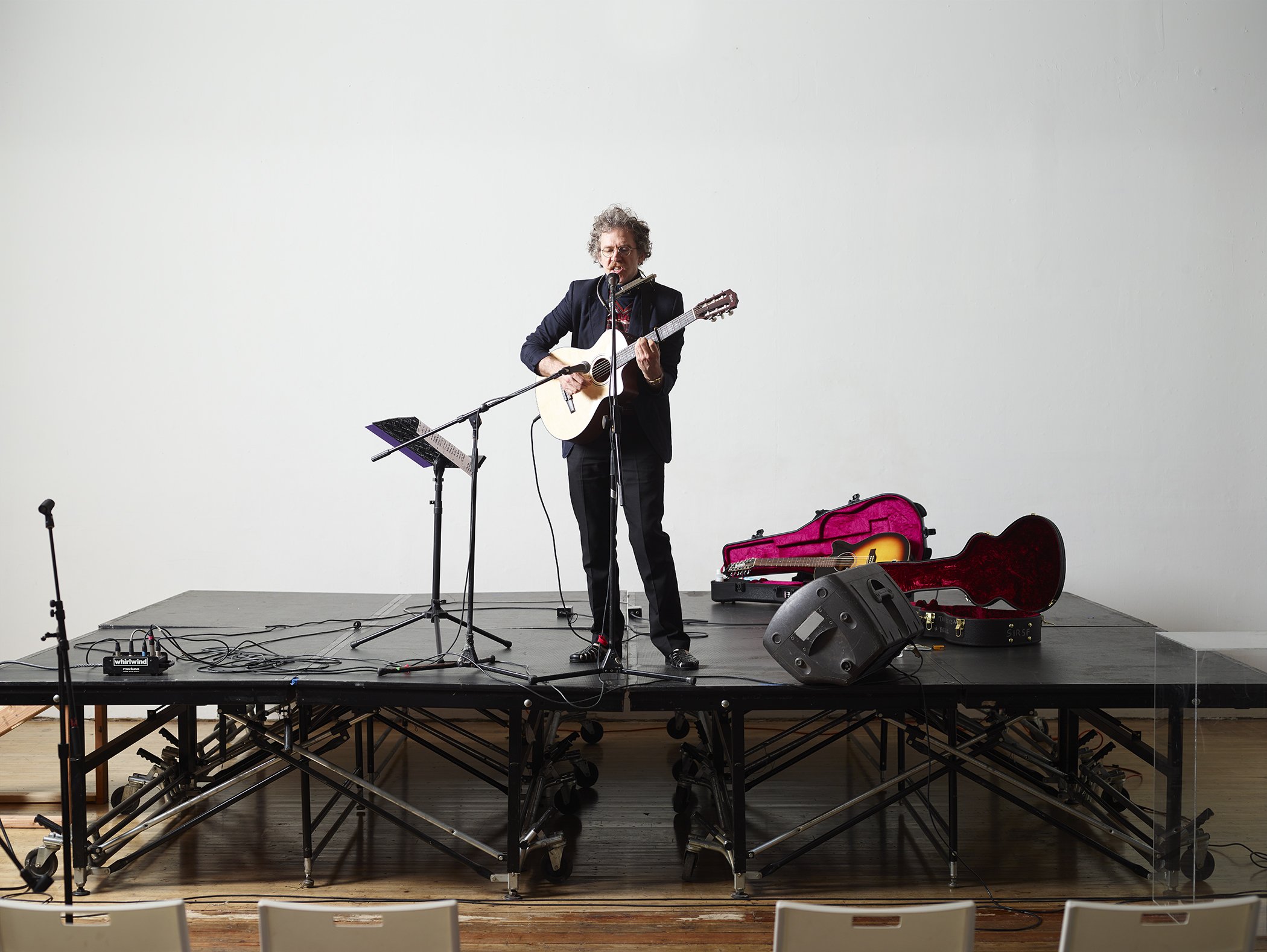  Turner prize winning British Artist, Martin Creed. 