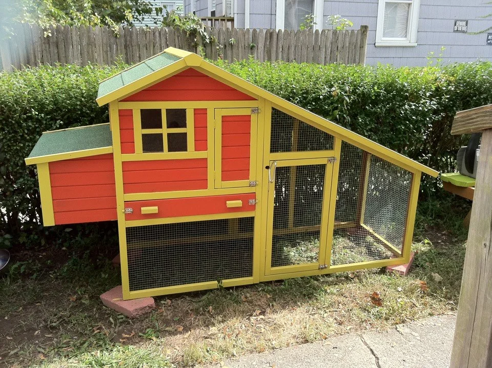 Our fancy-pants coop. 