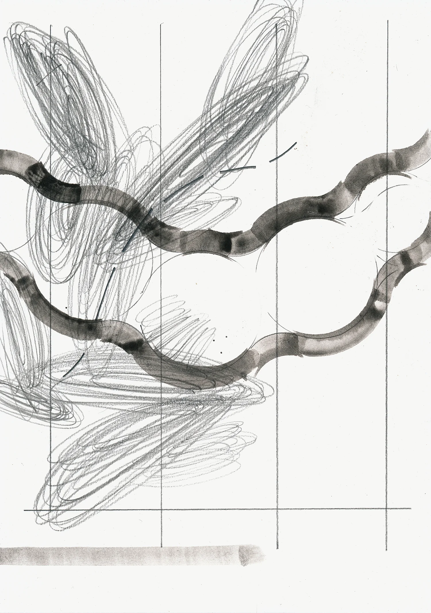 SWOP 073 | 2011 | 29,7 x 21 cm | acrylic, graphite on paper collection Arno Kramer, Broekland NL