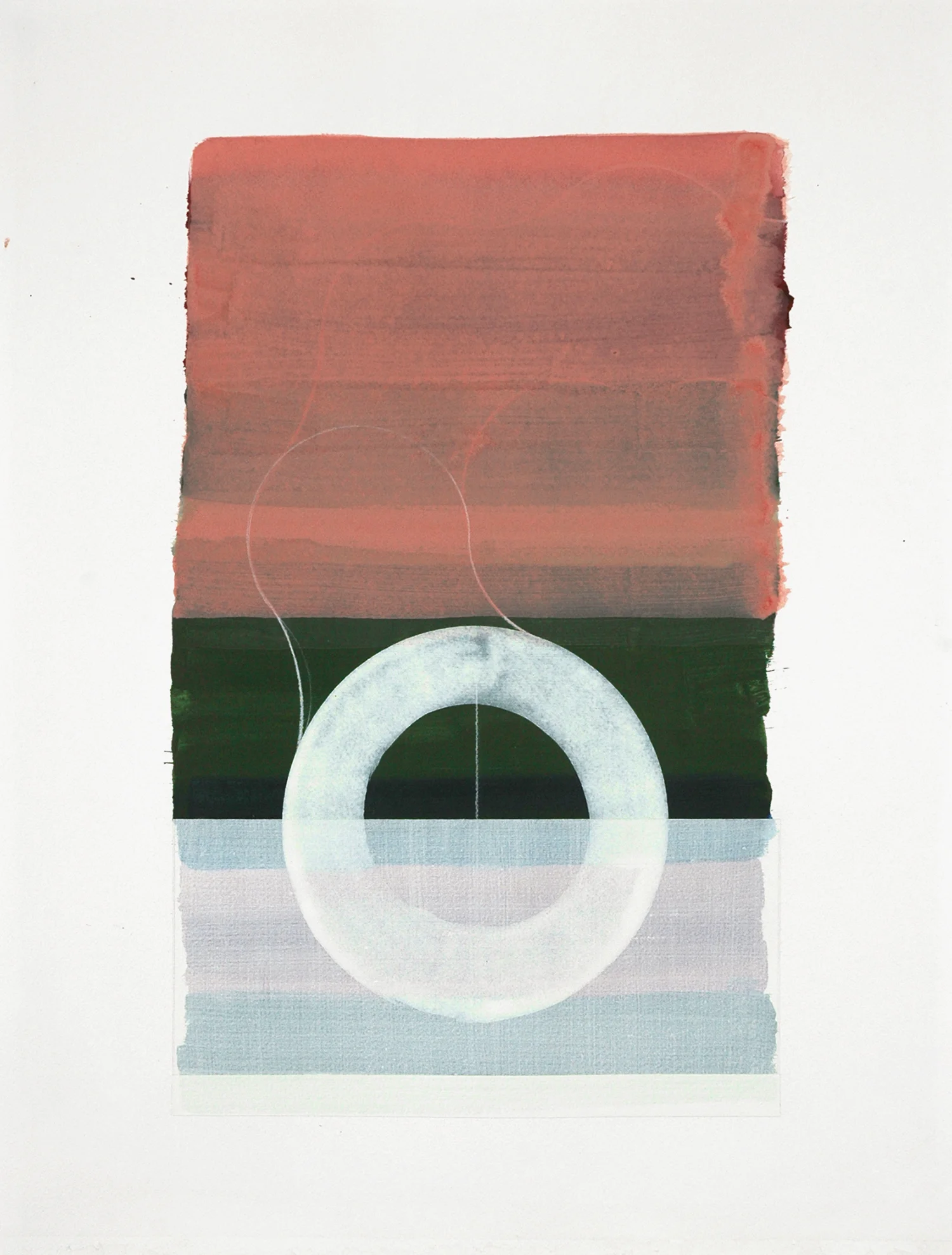 Diver's Eye | 2012 | 62 x 48 cm | acrylic, coloured pencil on paper