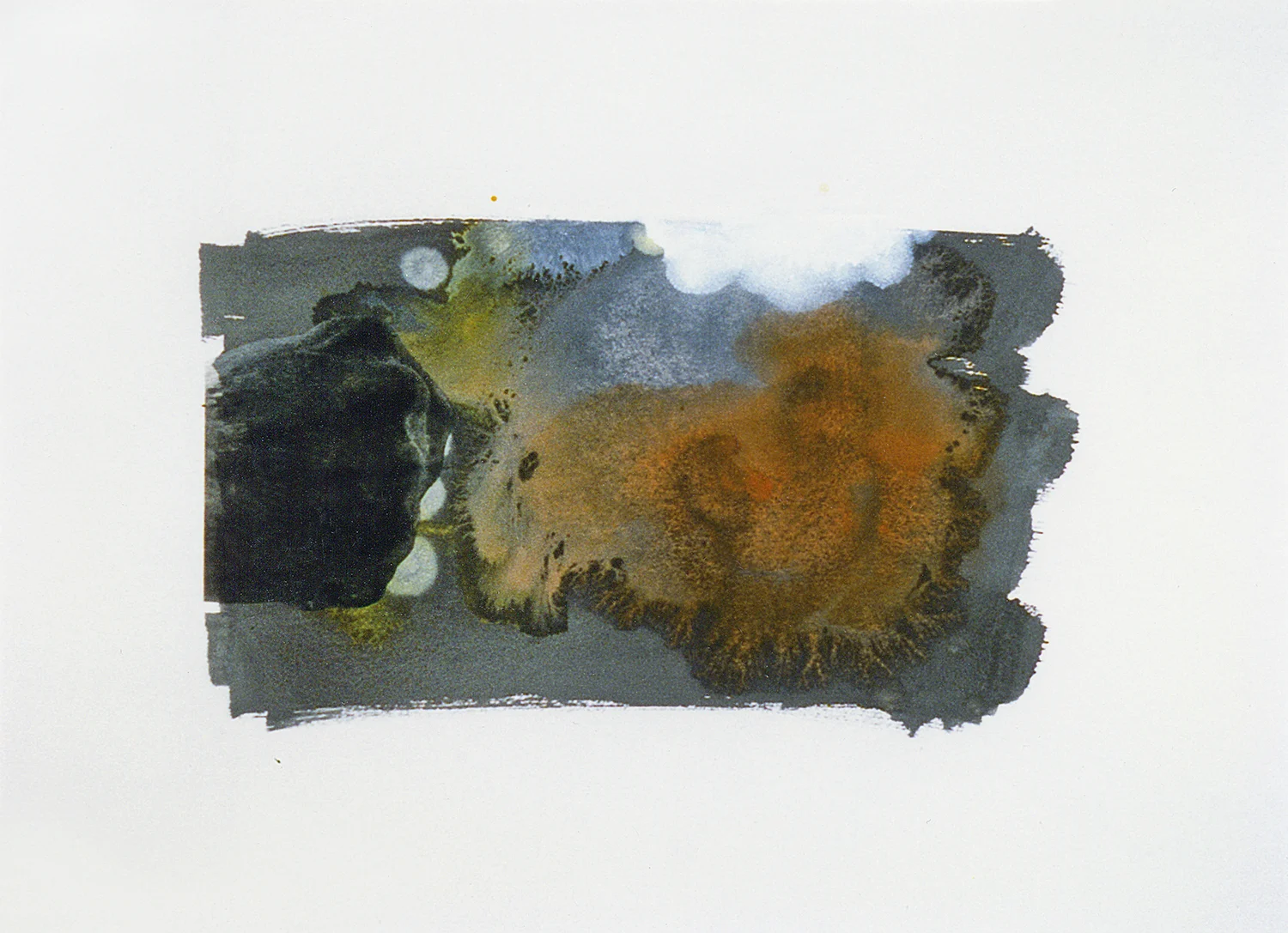 Match | 1997 | 67 x 90 cm | acrylic, collage on paper collection Kunstuitleen Bonnefantenmuseum Maastricht NL