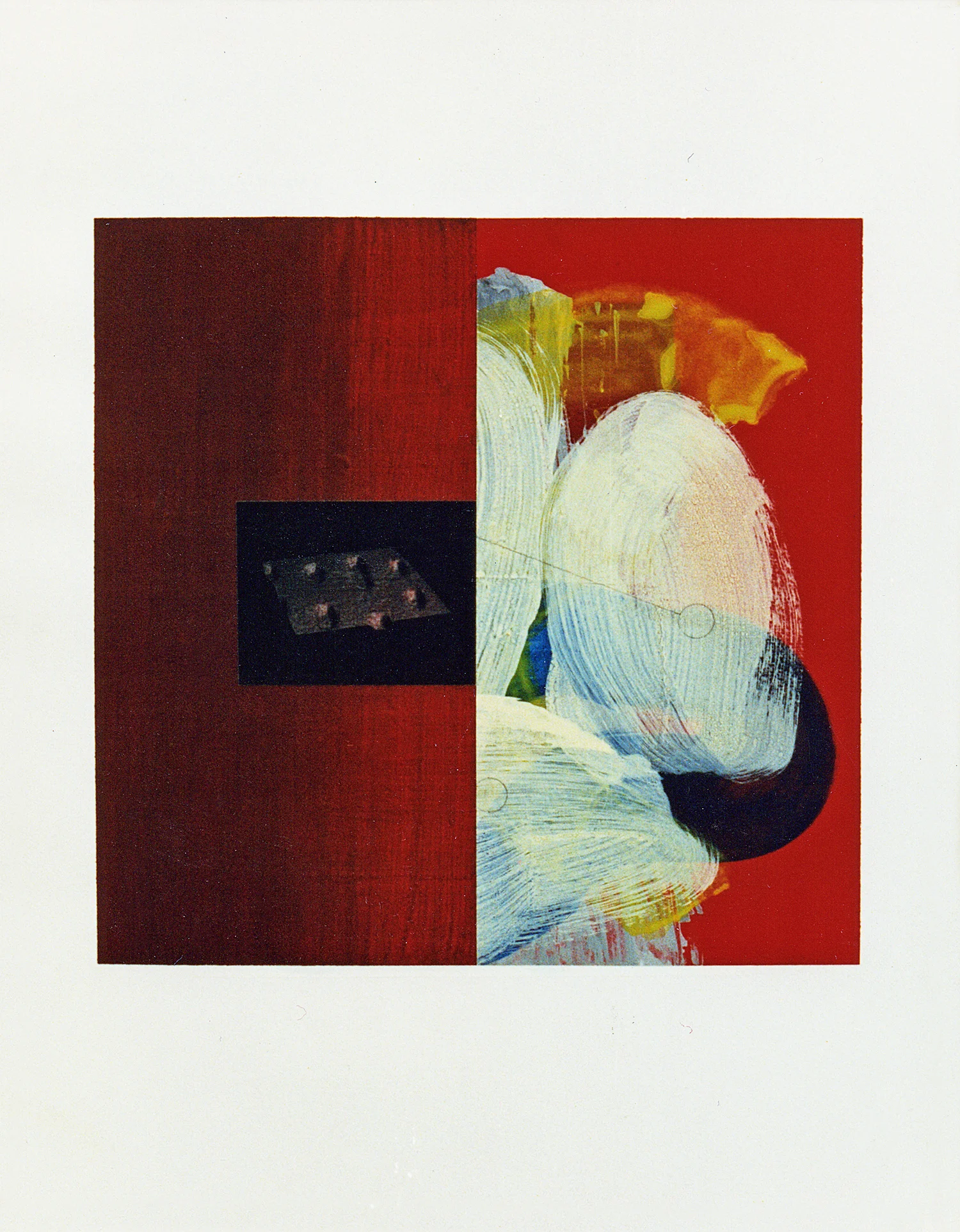 Coat | 1995 | 62 x 48 cm | acrylic, graphite, collage on paper collection Arthoteek Breda NL