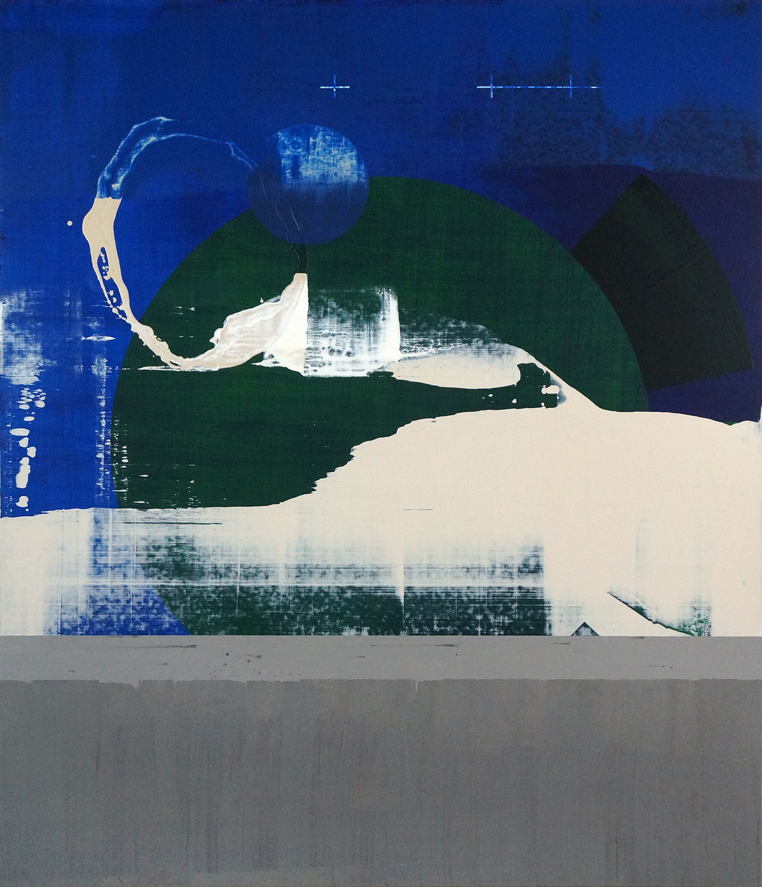 As If Solid | 2015 | 120 x 102,5 cm | acrylic, lacquer on masonite