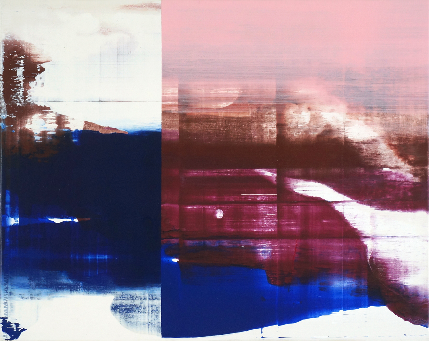 Hochwasser 2 | 2015 | 32 x 40 cm | acrylic on mdf