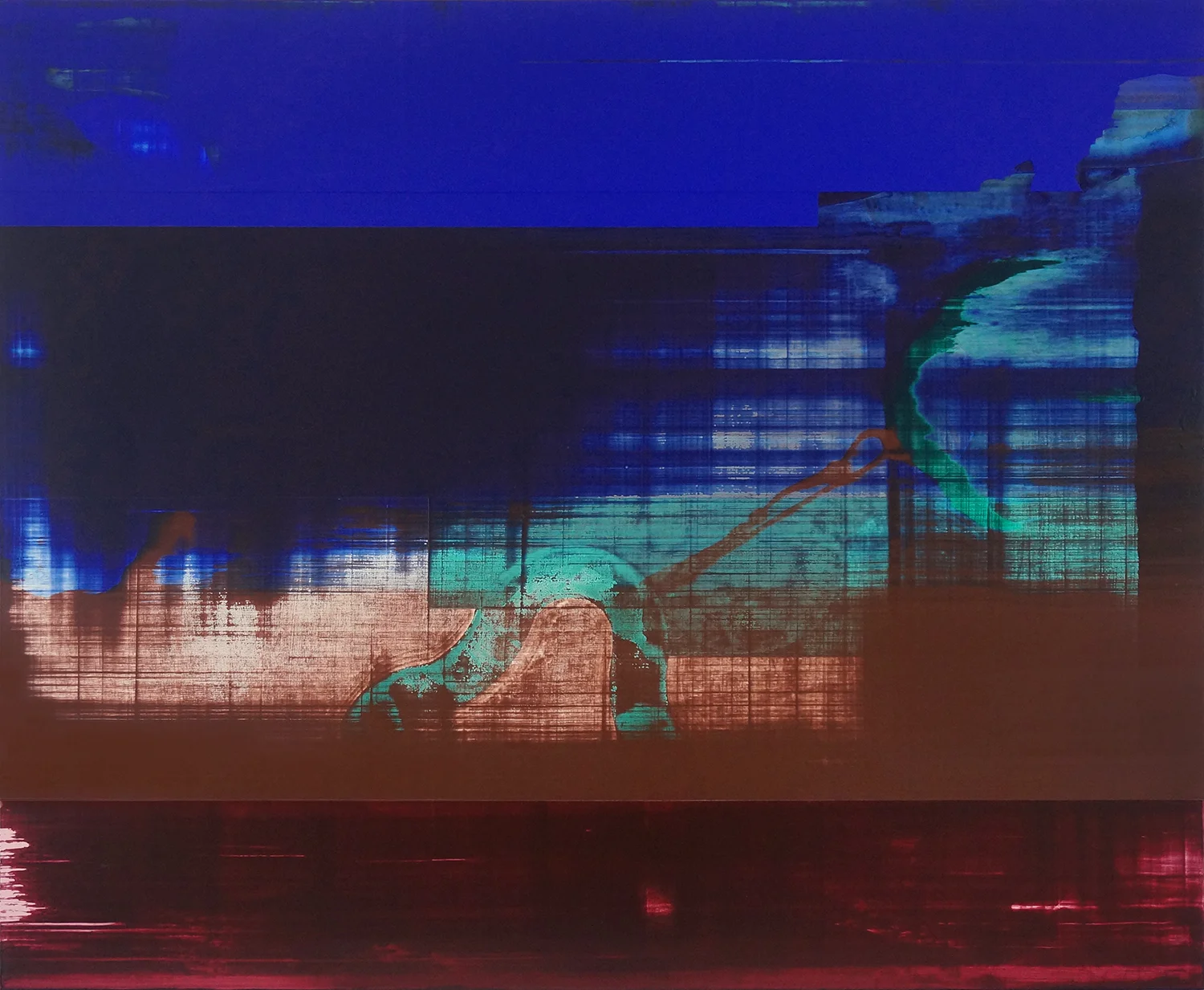 Fabric Of Things | 2015 | 98,5 x 120 cm | acrylic on mdf