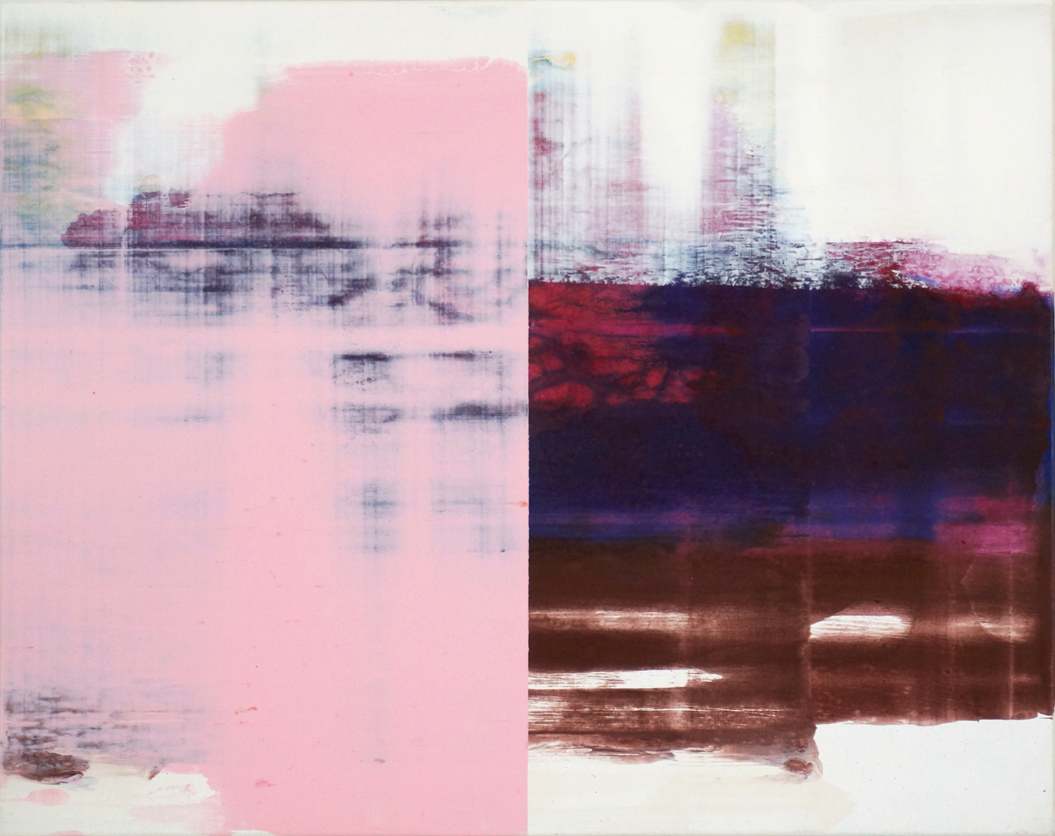 Hochwasser 5 | 2015 | 32 x 40 cm | acrylic on mdf