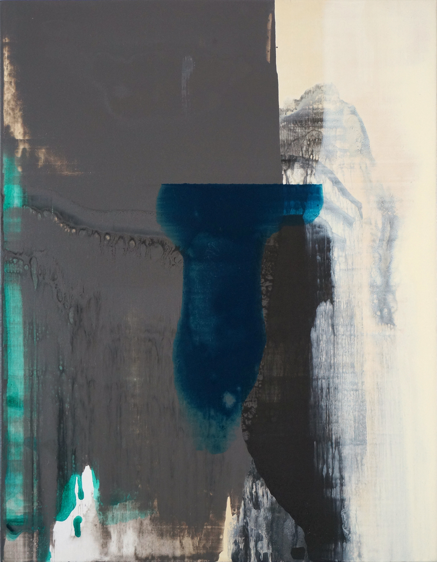 Kissing the Tar 4 | 2015 | 51,5 x 40 cm | acrylic on mdf
