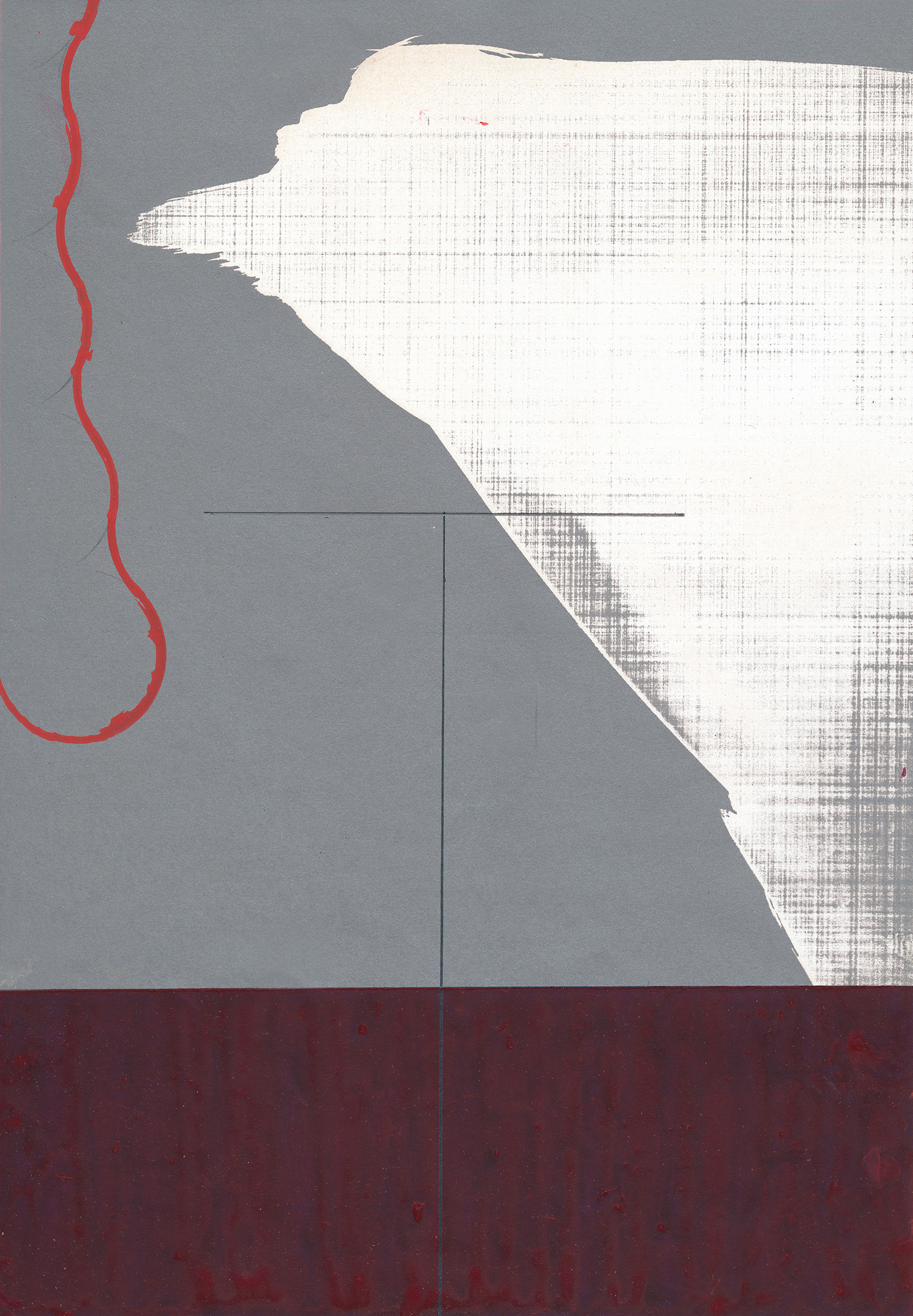 SWOP 118 | 2012 | 29,7 x 21 cm | acrylic, print, graphite on paper private collection Nijmegen NL