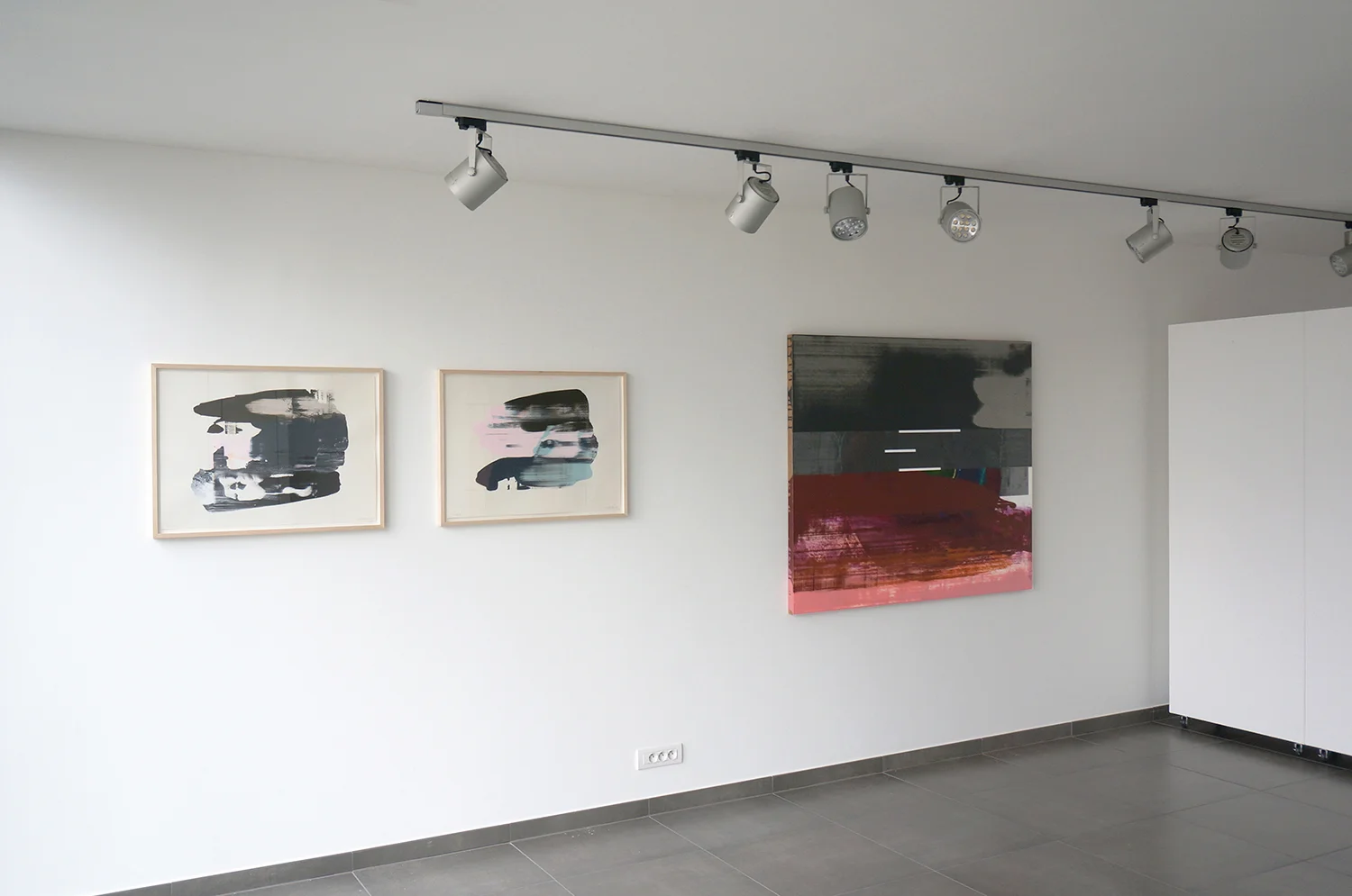 Exhibition René Korten - Spirit Level, Light Cube Art Gallery, Ronse BE, 2017