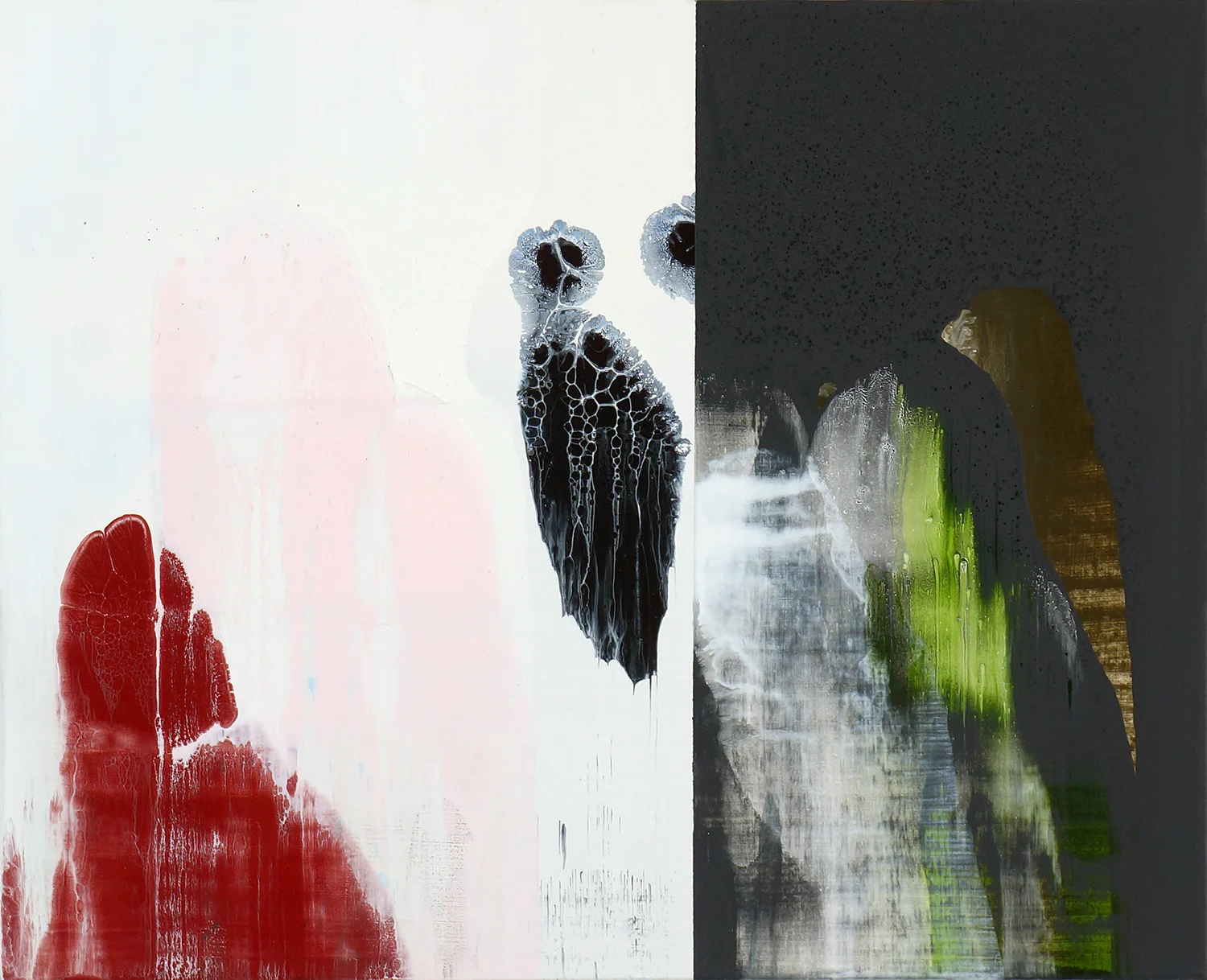 Spirit Level 50 | 2018 | 23,5 x 29 cm | acrylic on mdf collection Carlo Magno, Liestal CH