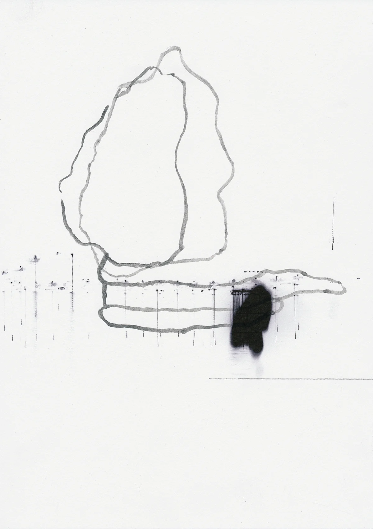 SWOP 147 | 2013 | 29,7 x 21 cm | acrylic, graphite on paper private collection Eindhoven NL