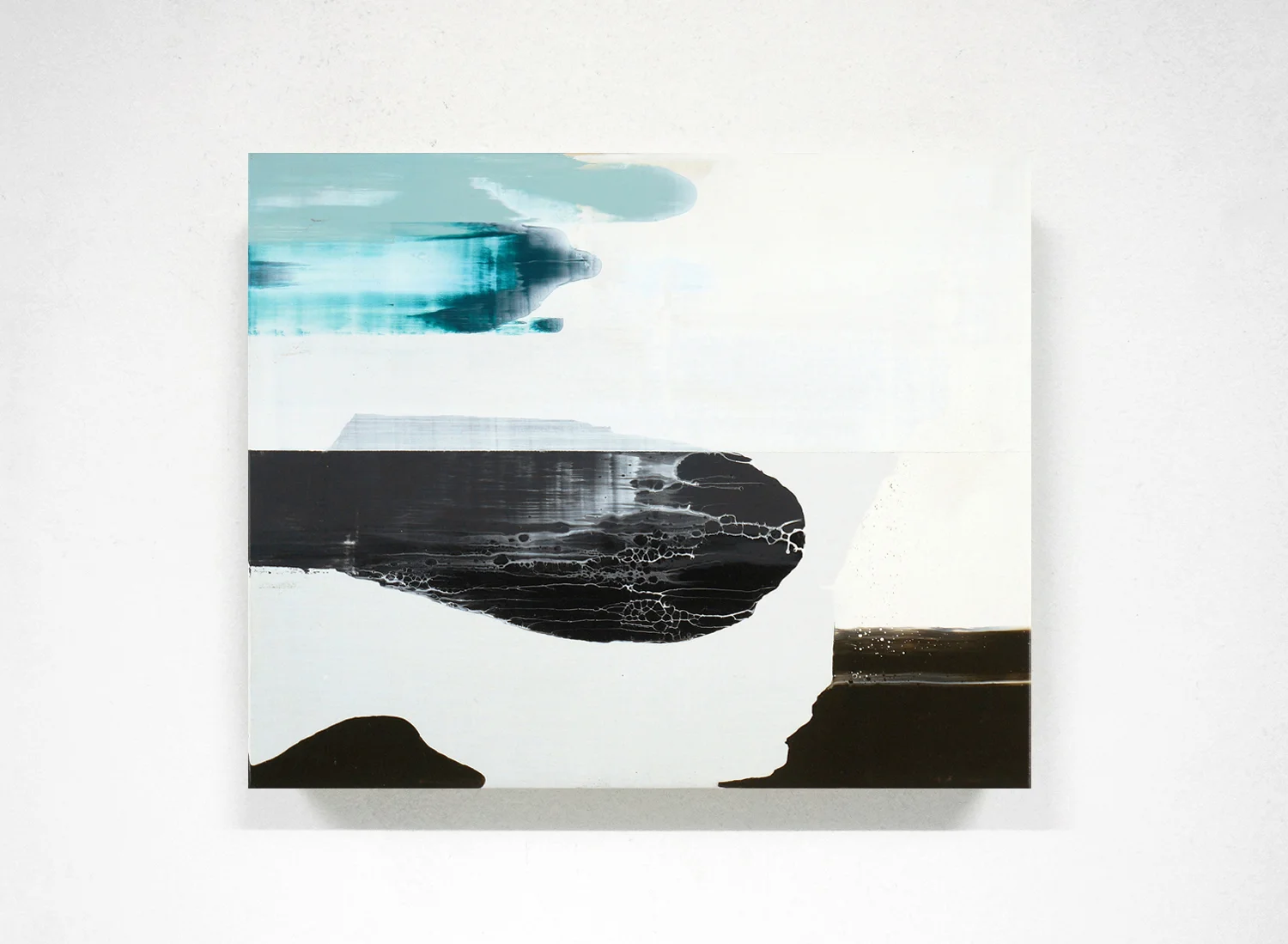 Spirit Level 54 , 2018, acrylic on mdf