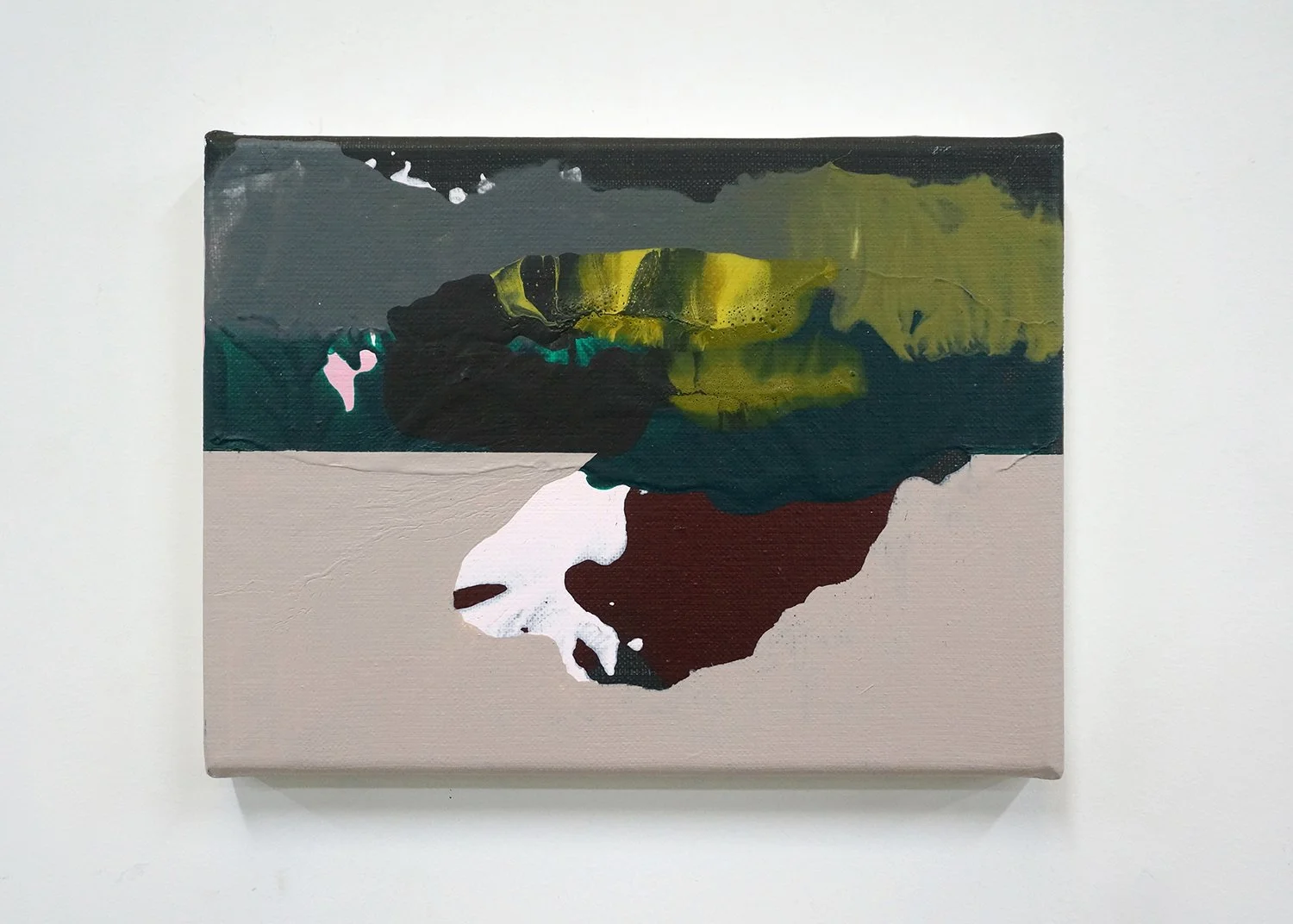   Pale 2&nbsp;&nbsp; | 2025 | 18 × 24 cm | acrylic on linen 