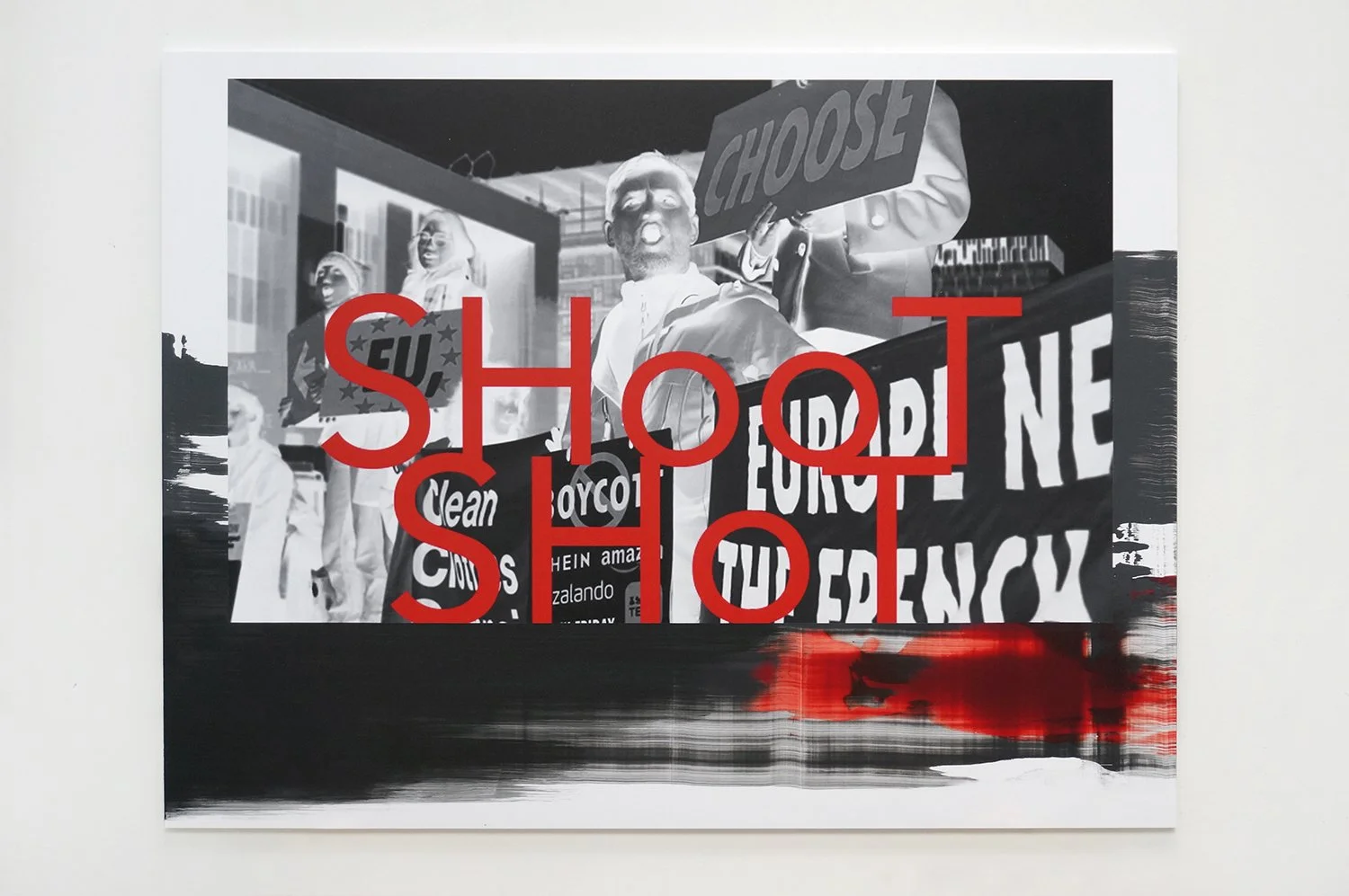   Choose 1&nbsp;&nbsp; | 2026 | 80 × 105 cm | UV print, acrylic on Forex 
