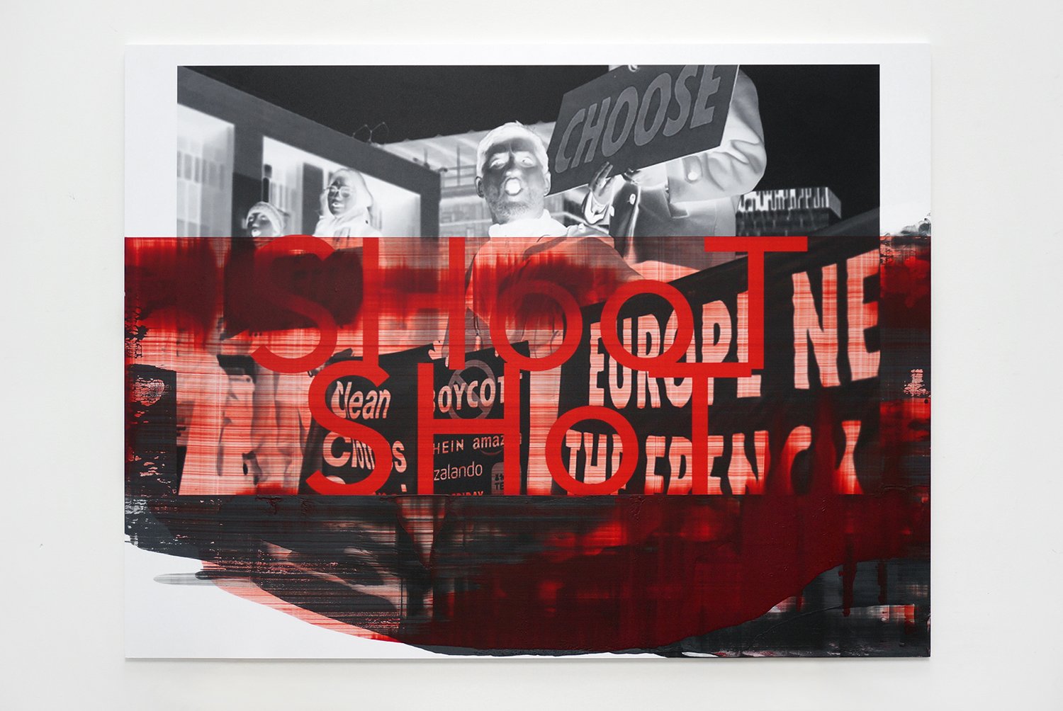   Choose 2&nbsp;&nbsp; | 2026 | 80 × 105 cm | UV print, acrylic on Forex 