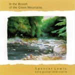 "Middlebury River - by George Lawrence was the first painting used for an album cover. Initially, "In the Bosom of the Green Mountains" was first released on cassette and re-released on CD after "Gardener's Rain". They were both designed by the artist and illustrator W.David Powell.