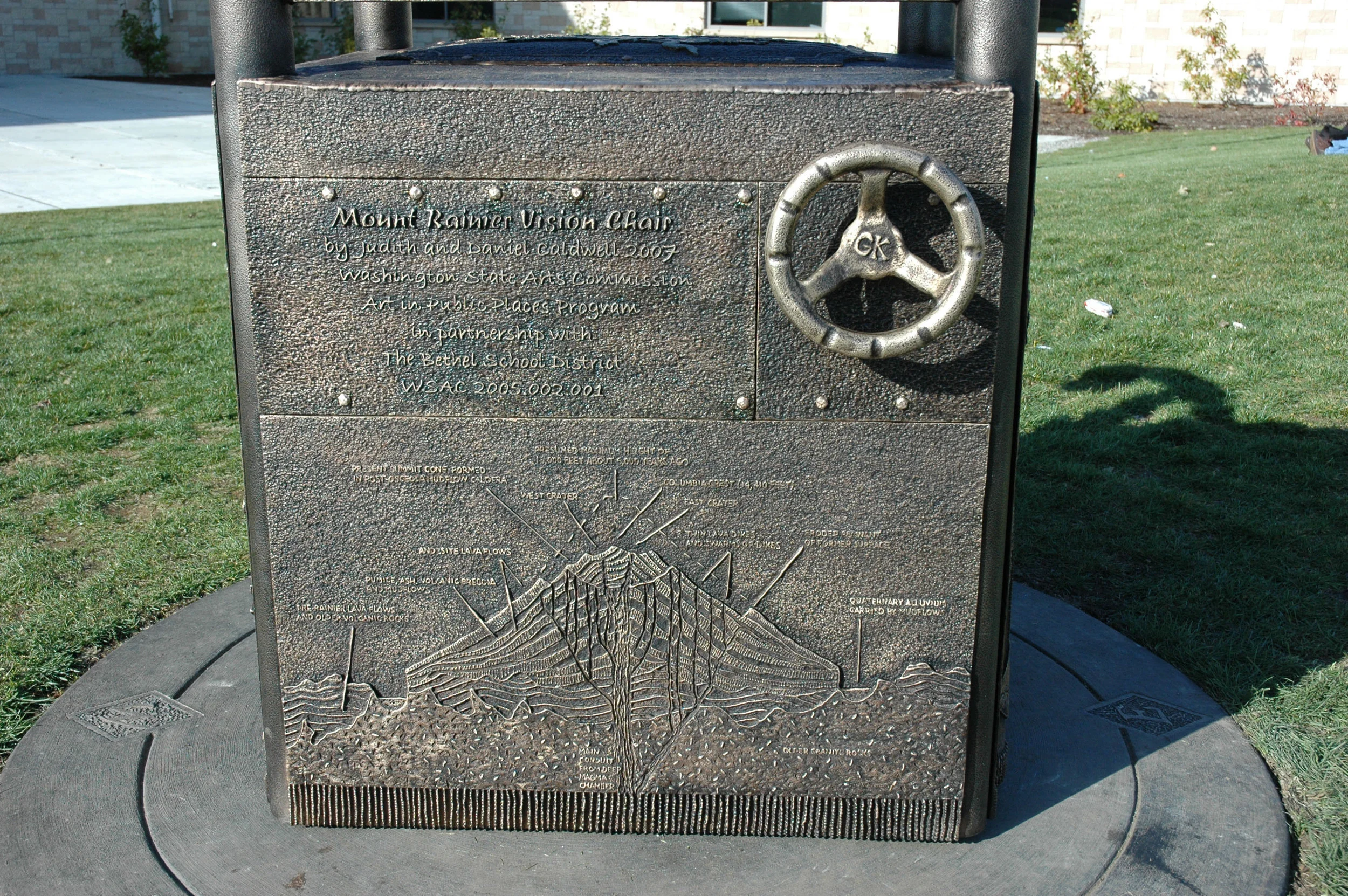 Mount Rainier Vision Chair detail