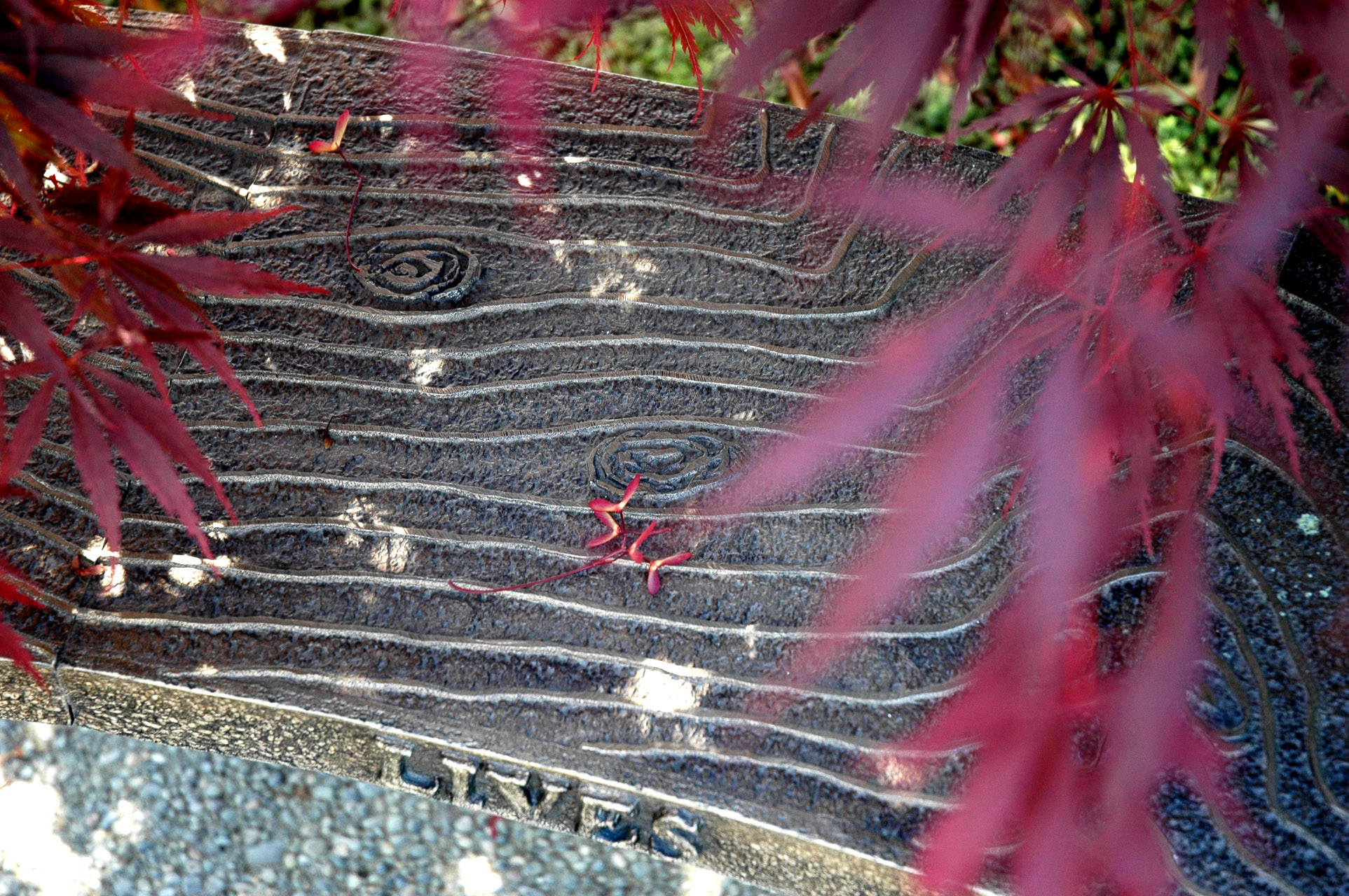 Fallen Firefighter Memorial Bronze Bench