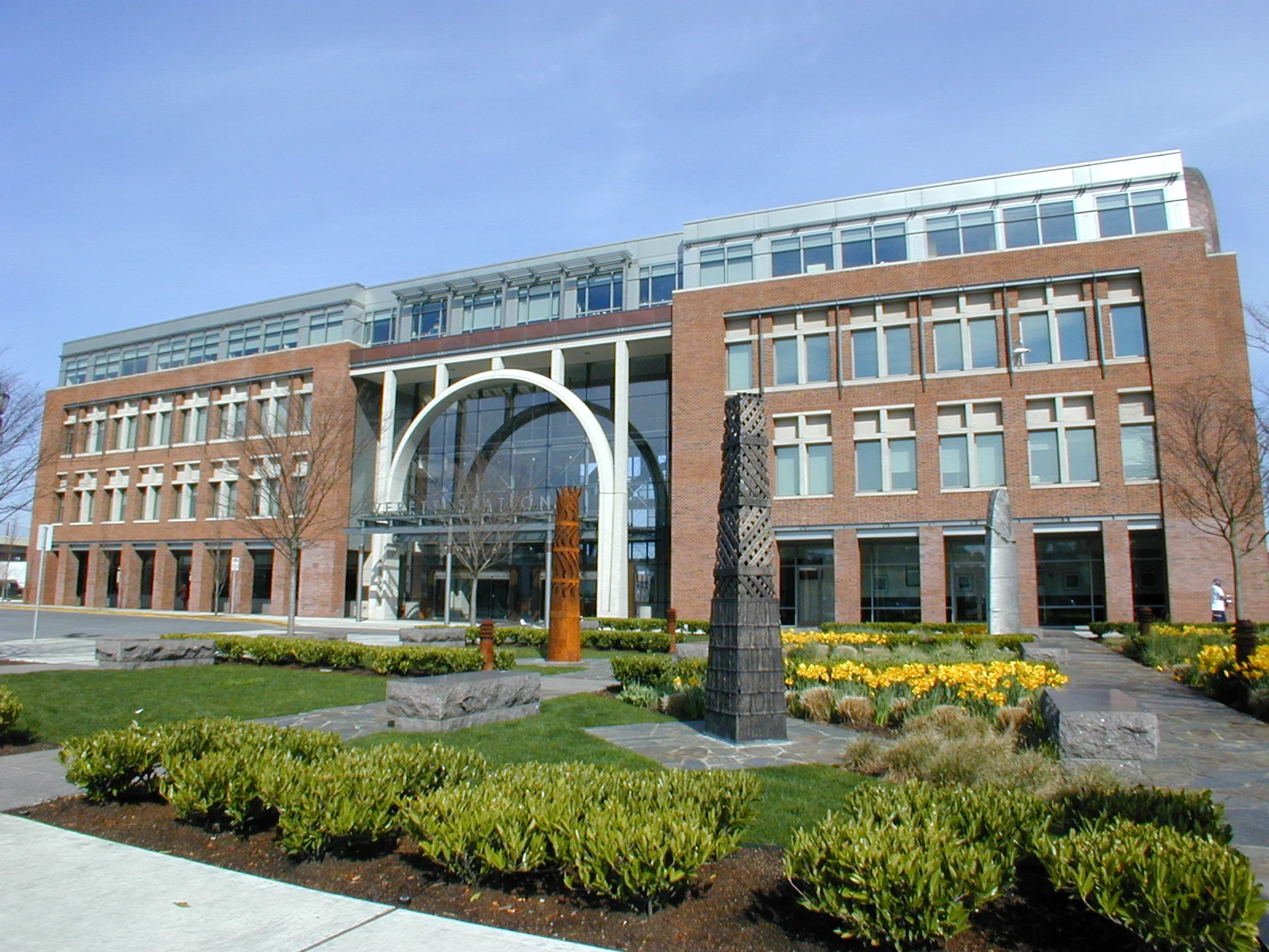 The Pillars of Industry at the Everett Station
